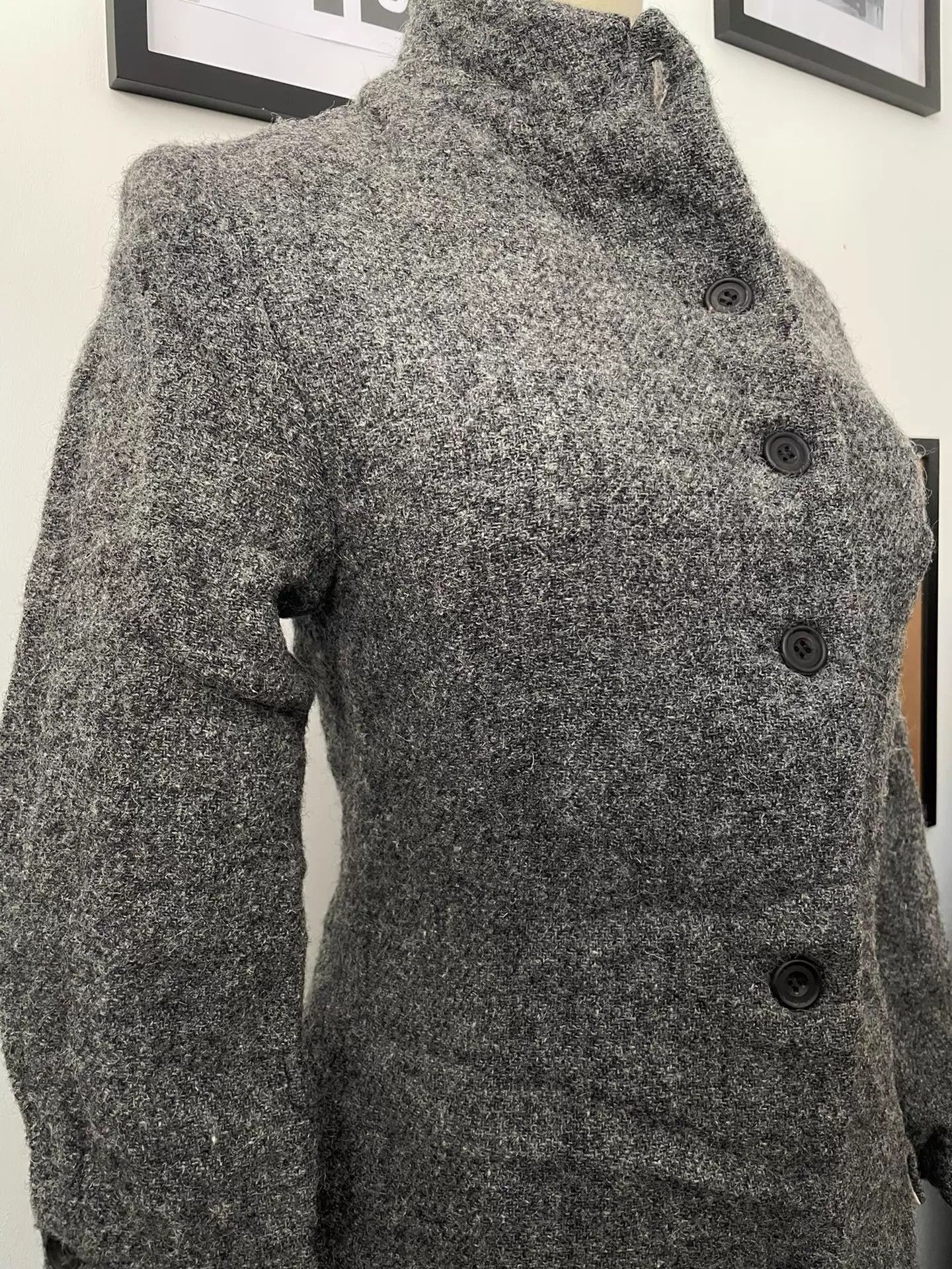 Paul Harnden Shoemakers Paul Harnden Shoemakers Vintage Early HD Wool Long Coat S Size S / US 4 / IT 40 - 3 Thumbnail