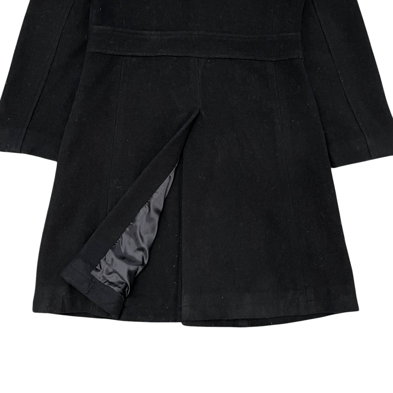Yohji Yamamoto Vintage Ined Yohji Yamamoto Wool Long Coat Size US S / EU 44-46 / 1 - 14 Thumbnail