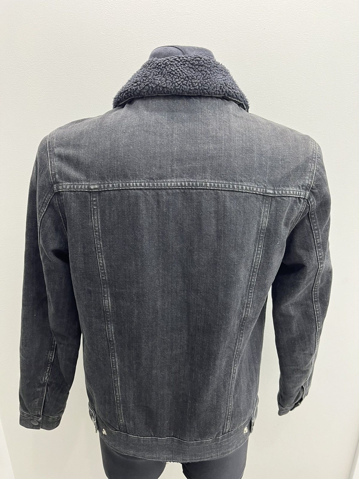 A.P.C. A.P.C. Denim Shearling Jacket Size US M / EU 48-50 / 2 - 2 Thumbnail