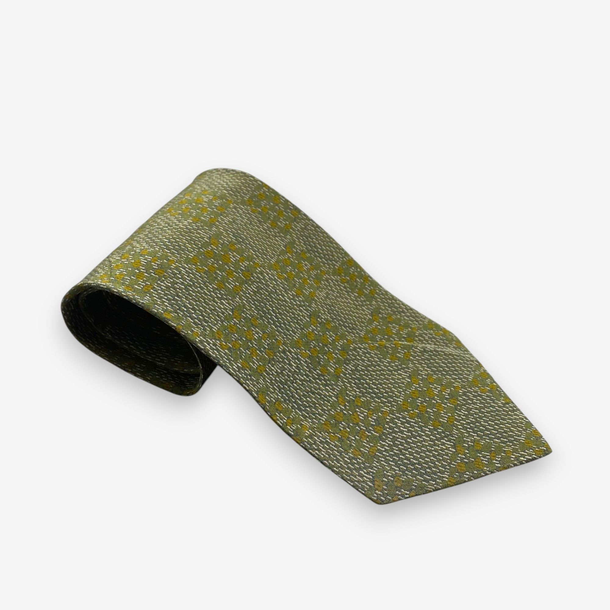 Giorgio Armani Vintage Giorgio Armani SILK Necktie Cravate Pure Silk Size ONE SIZE - 1 Thumbnail