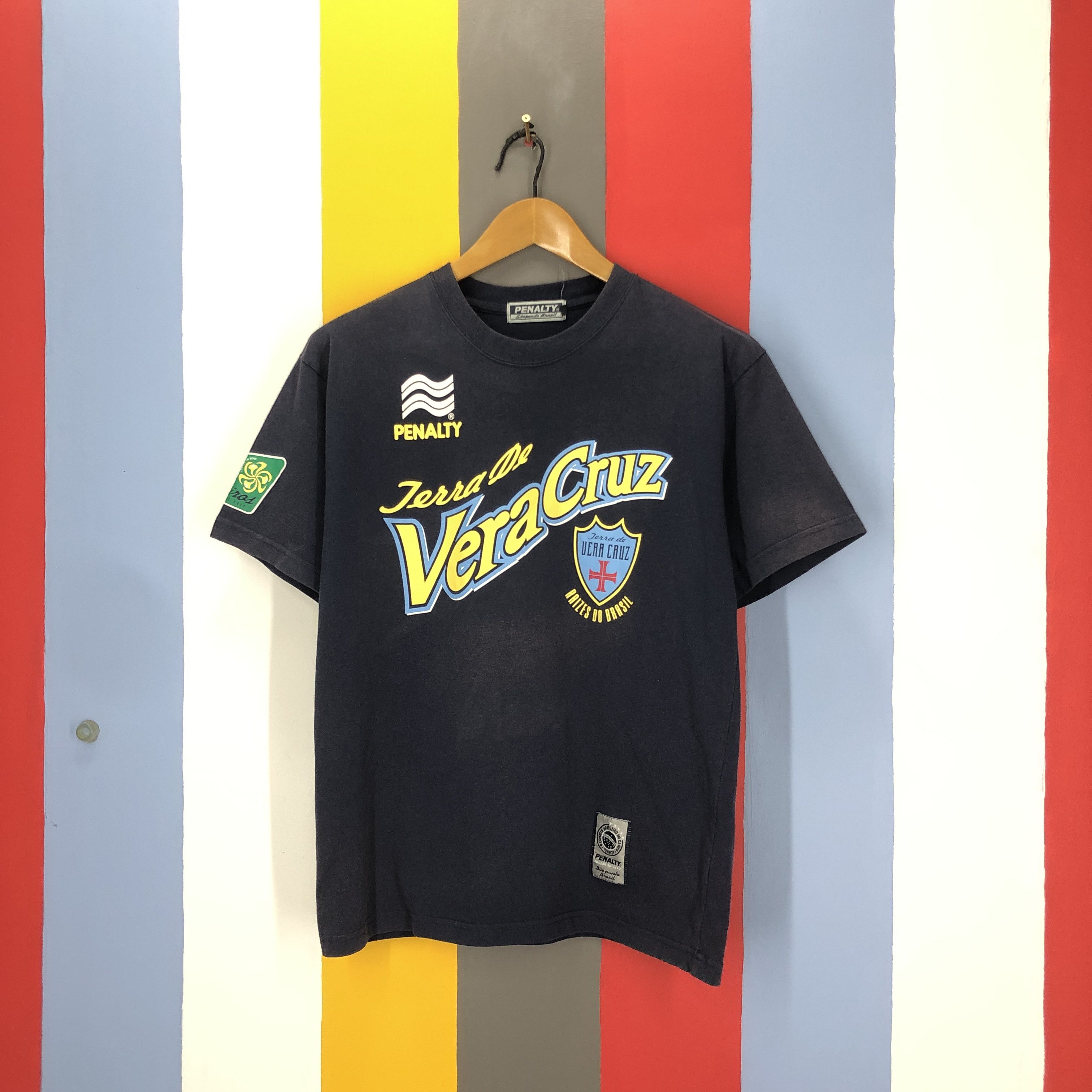 Penalty PENALTY SAO PAULO BRASIL Crew Neck T Shirt #1580/01 Size US L / EU 52-54 / 3 - 4 Thumbnail