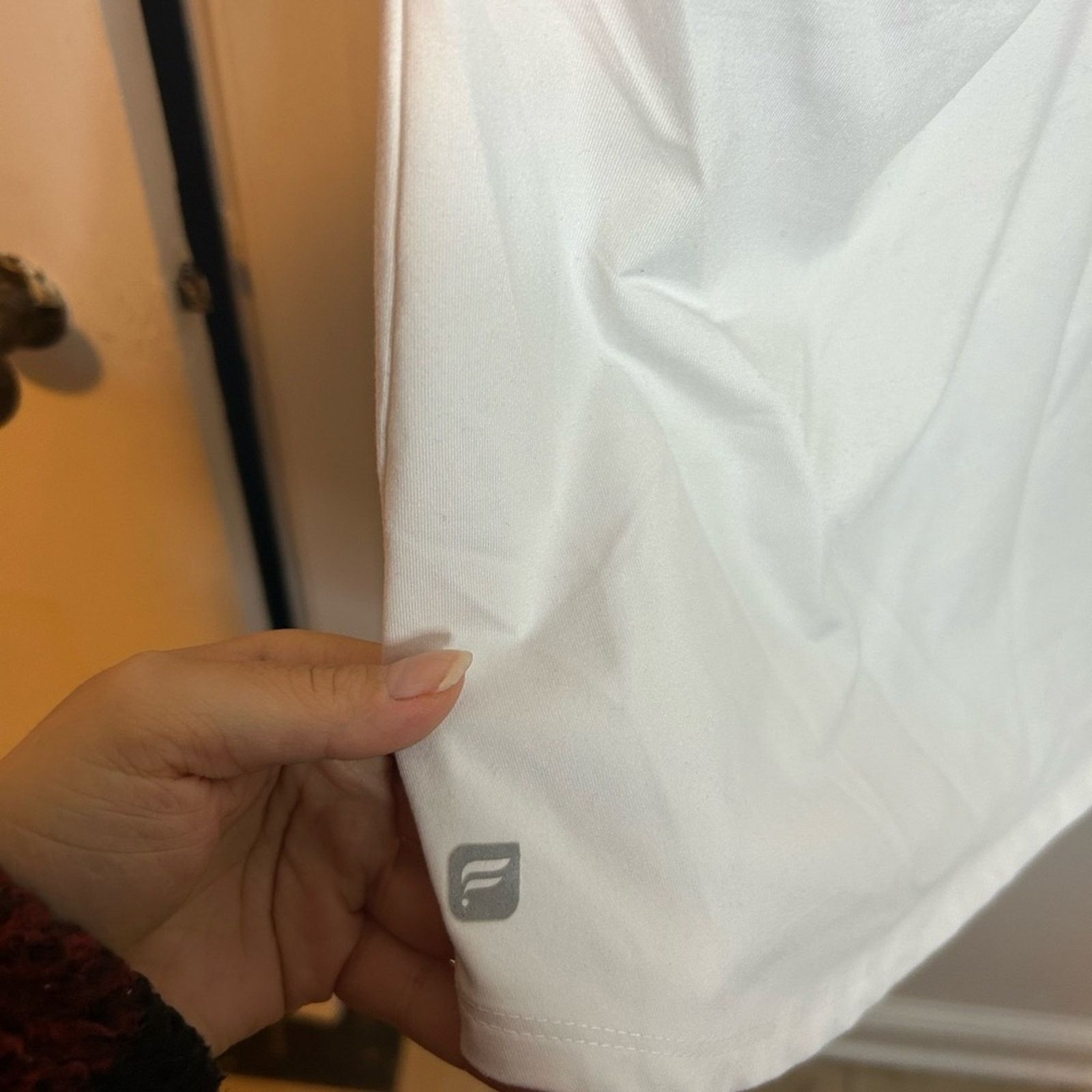 Fabletics Fabletics White Vanessa Active Top Size L / US 10 / IT 46 - 3 Thumbnail