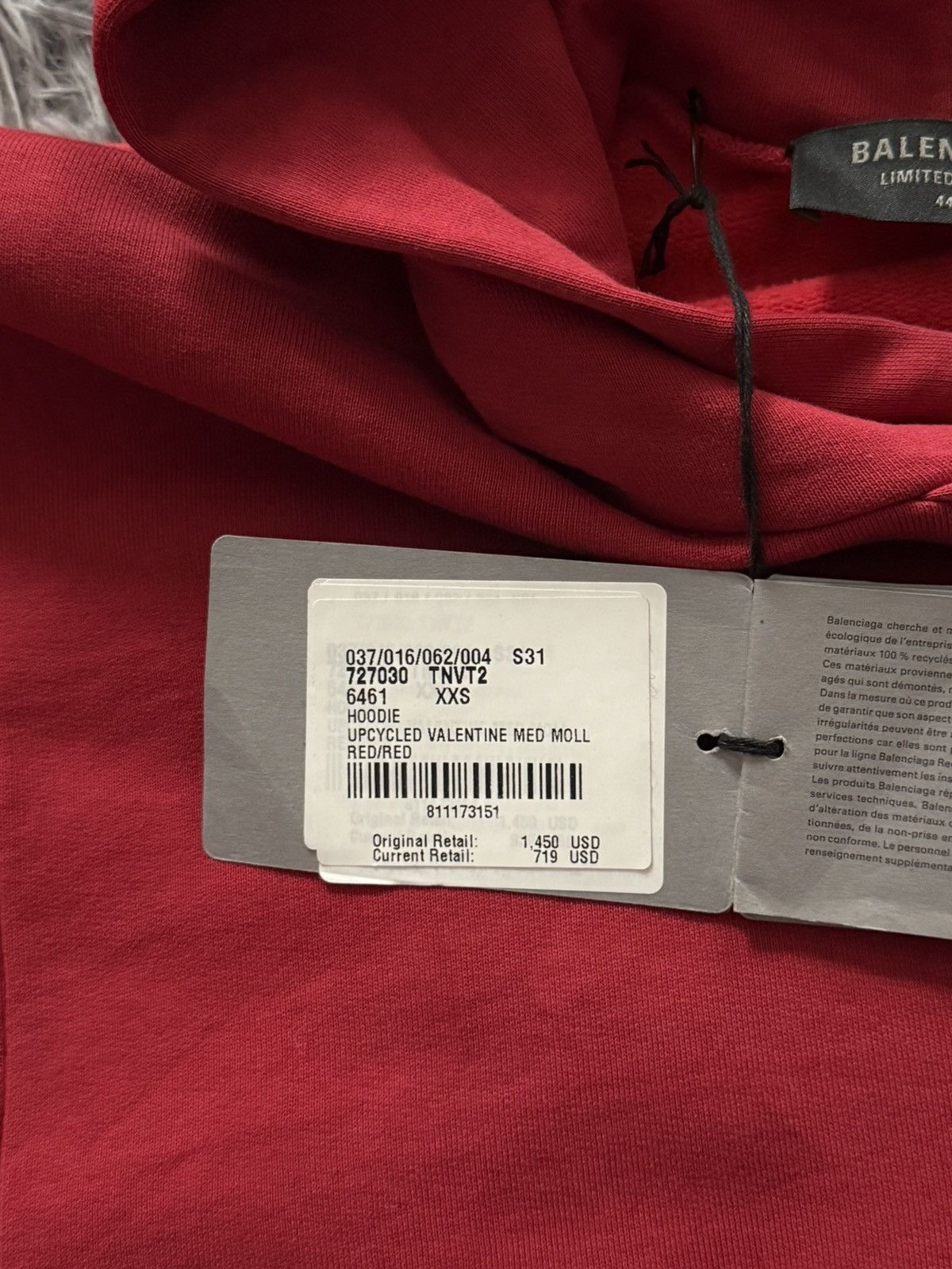 Balenciaga balenciaga valentine upcycled Size US XXS / EU 40 - 4 Thumbnail