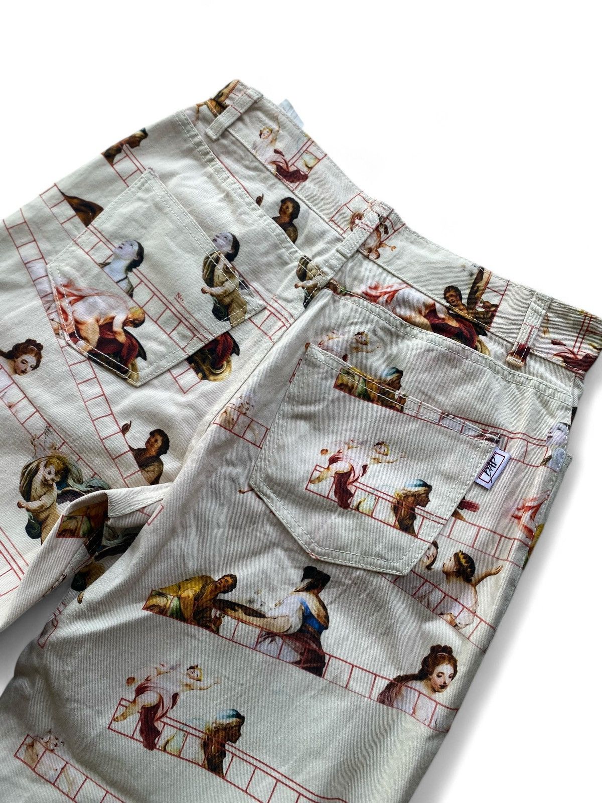 Japanese Brand bad in bad printed pants Size US 32 / EU 48 - 4 Thumbnail