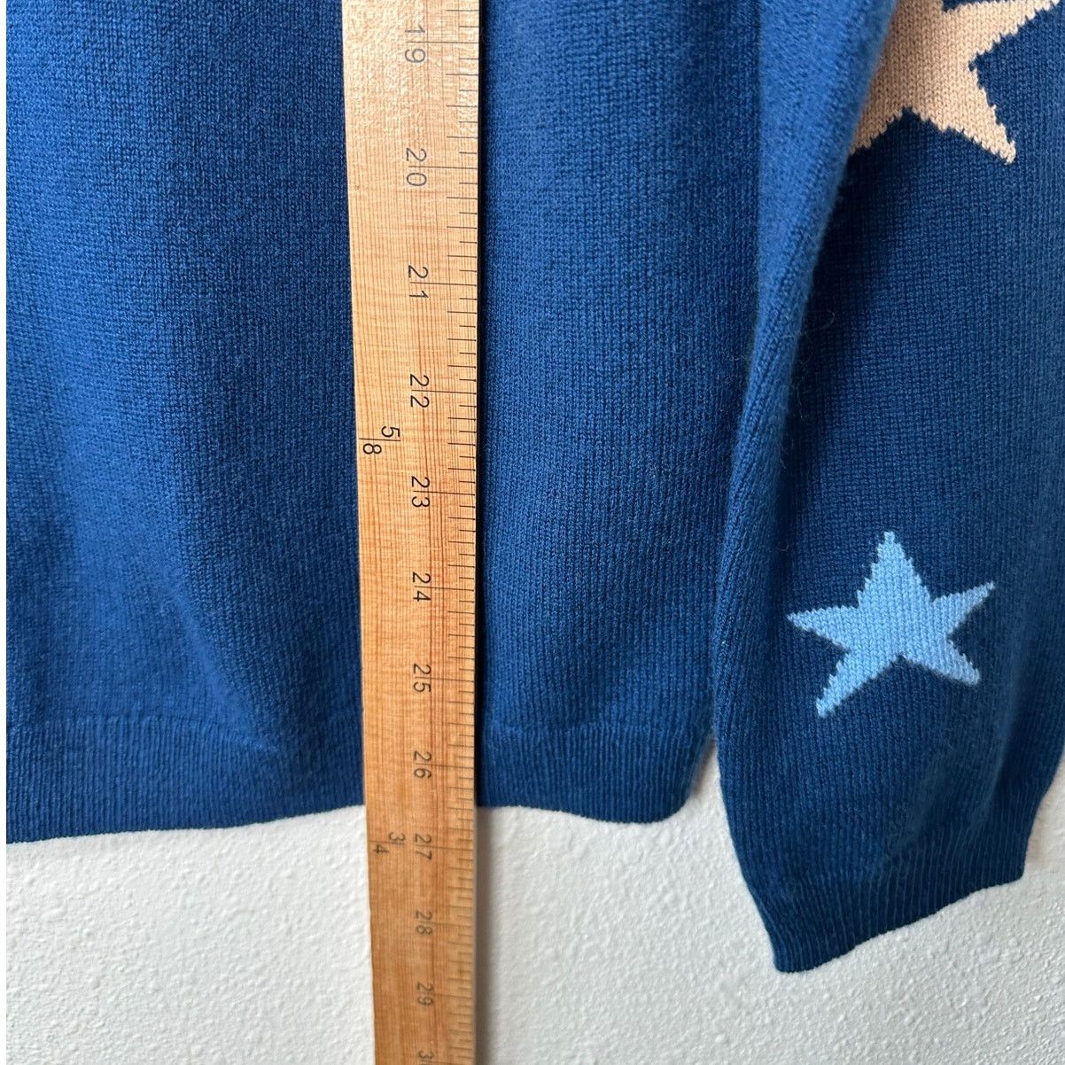 CHINTI & PARKER Chinti & Parker Navy Multi Star Long Sleeve CrewSweater L Size L / US 10 / IT 46 - 12 Thumbnail