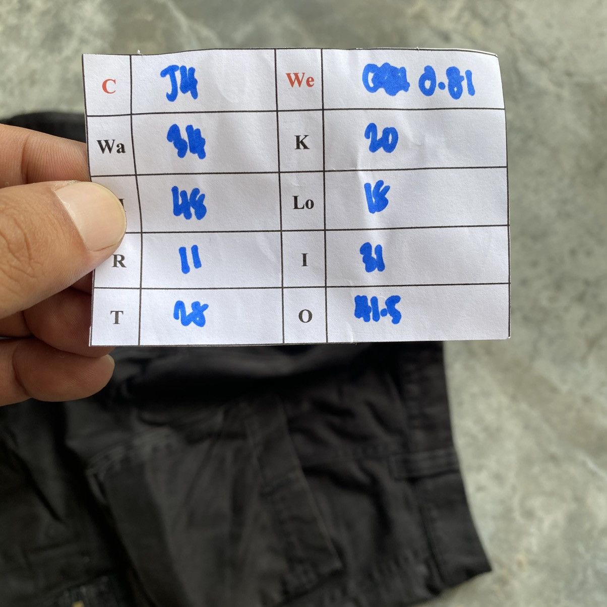 Le Grande Bleu (L.G.B.) Japanese First Blow Cargo Pants w34 Size US 34 / EU 50 - 12 Thumbnail