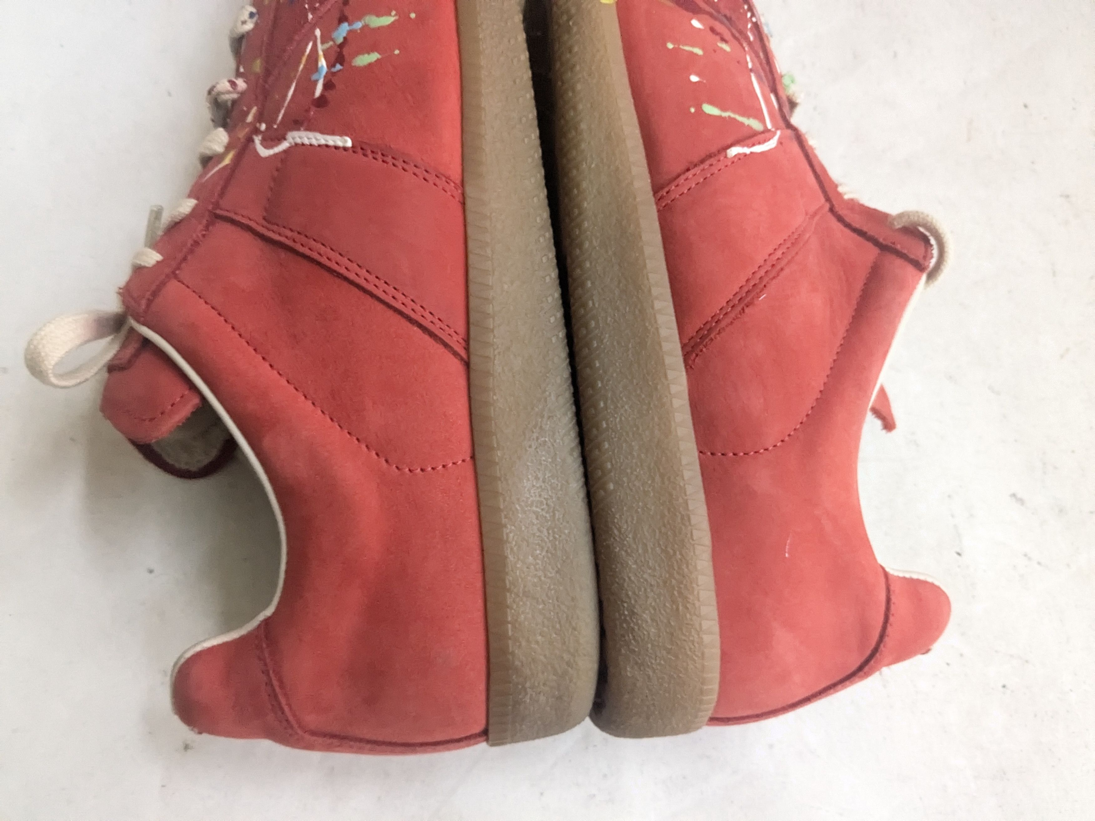 Maison Margiela Maison Margiela Replica GAT Red Paint Splatter 10 43 Size US 10 / EU 43 - 10 Thumbnail