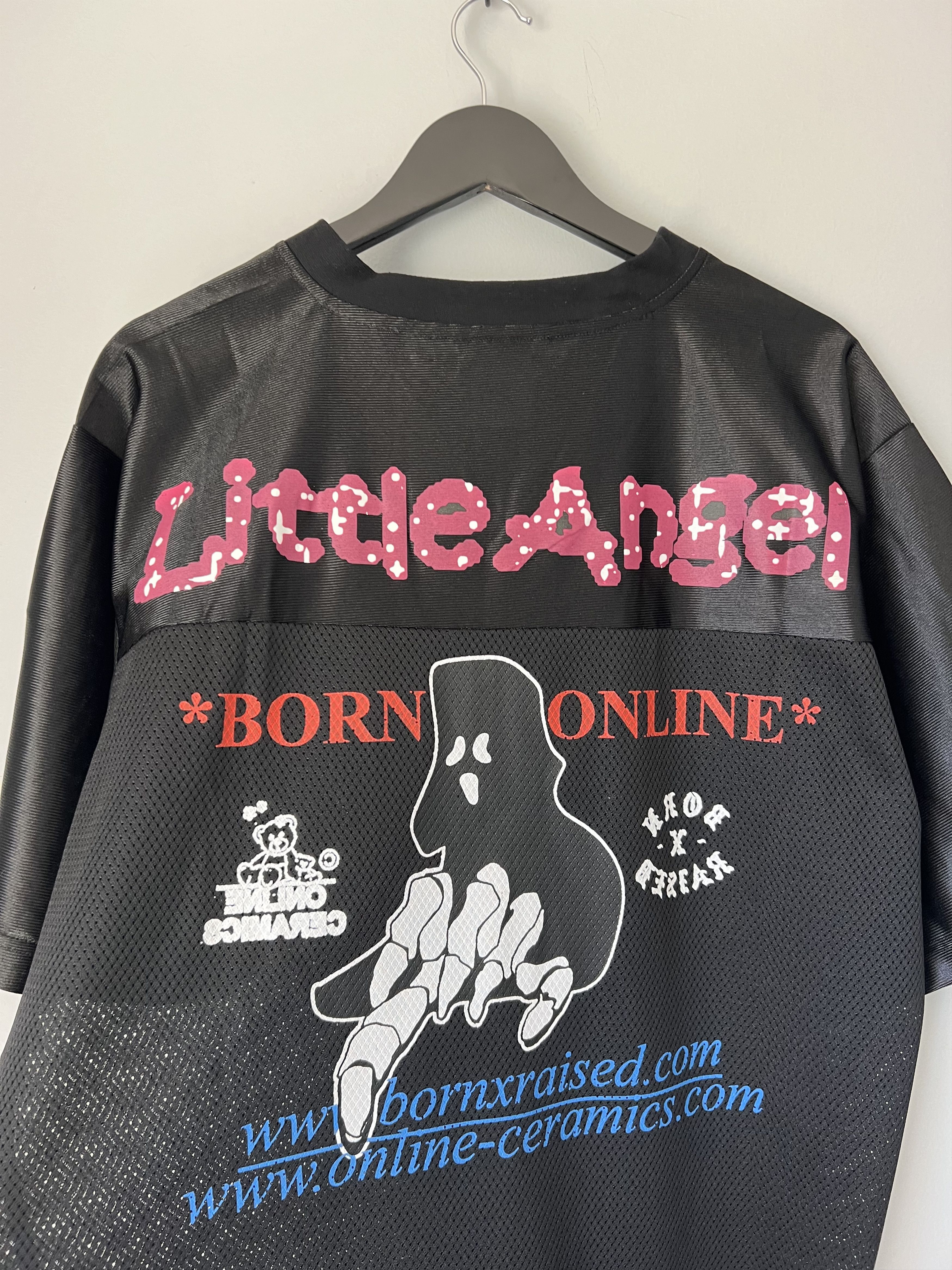 Born X Raised × Online Ceramics Online Ceramics Born X Raised Football Jersey in Black Size US XL / EU 56 / 4 - 5 Thumbnail