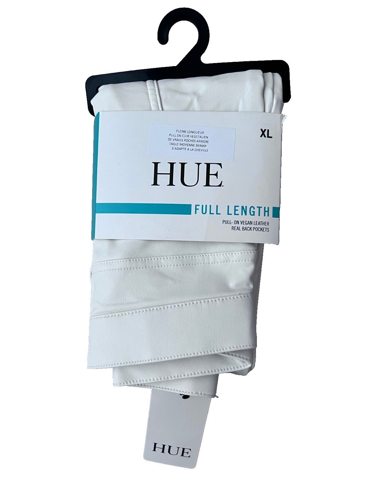 Other HUE U21253 Vegan Leatherette Legging Star White ( XL ) Size 36" / US 14 / IT 50 - 3 Thumbnail