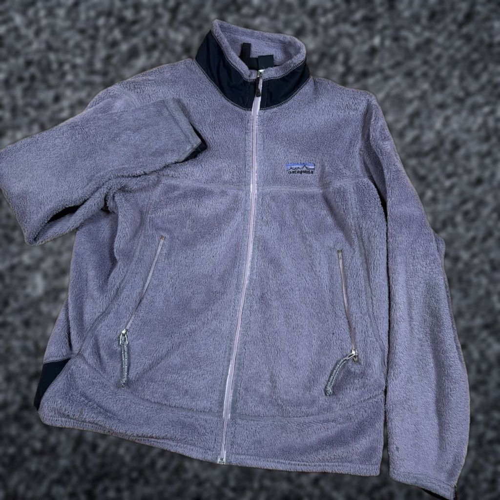 Patagonia Patagonia Women's Jacket Purple Fleece R2 Full Zip L Size L / US 10 / IT 46 - 1 Thumbnail
