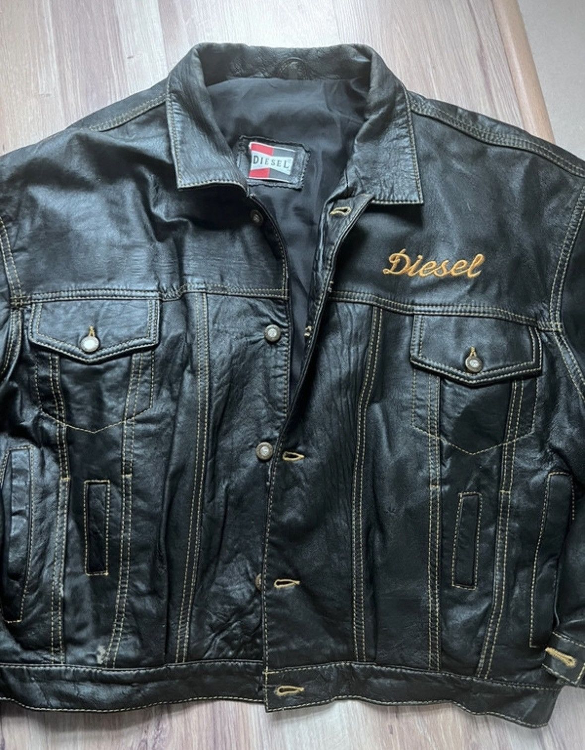 Image of Diesel Vintage Jacked ‚80,90 in Black, Men's (Size 2XL)