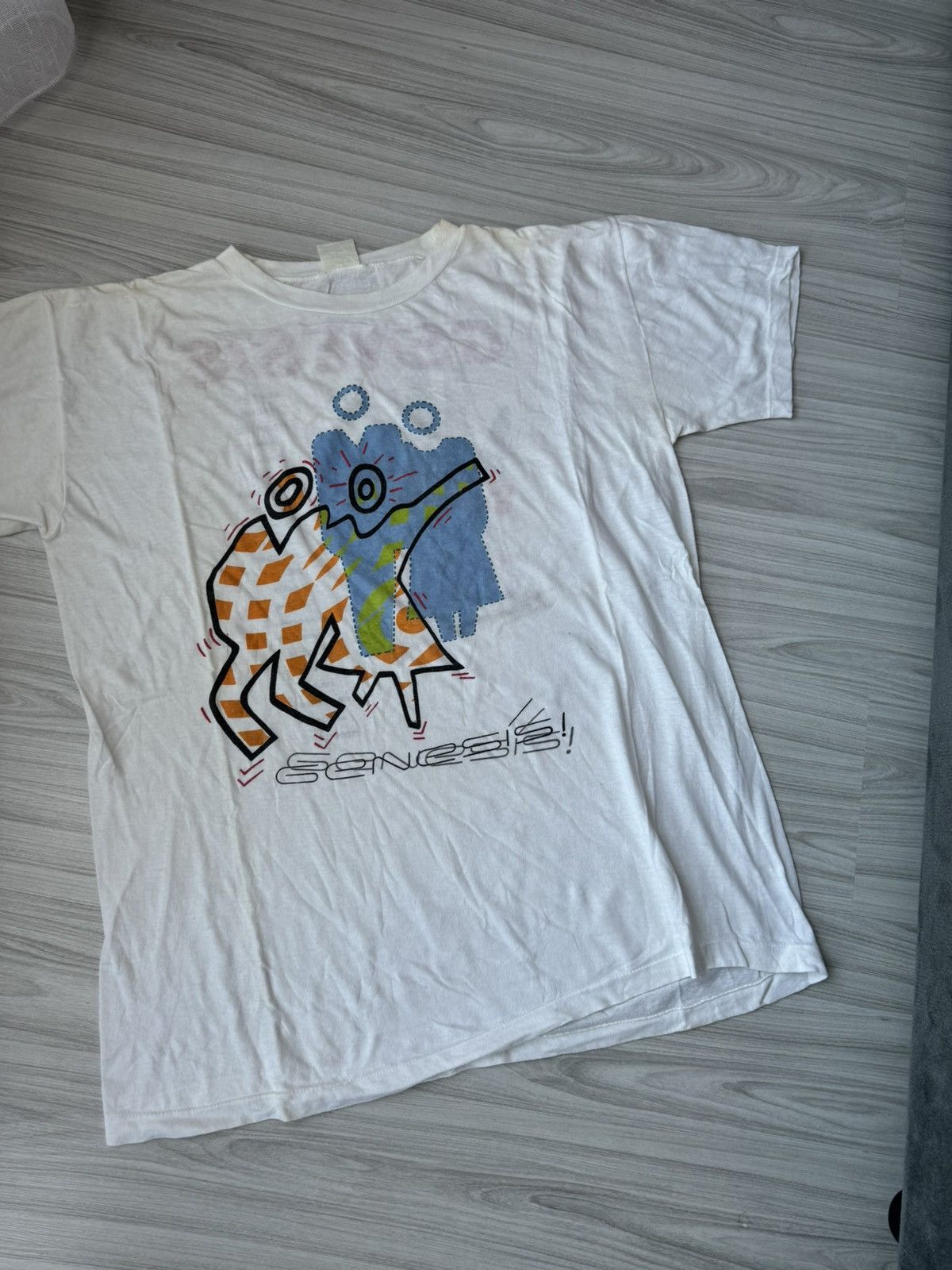 Band Tees × Vintage Vintage Genesis Invisible Touch Tour 1987 Tee Concert Merch Size US L / EU 52-54 / 3 - 7 Thumbnail