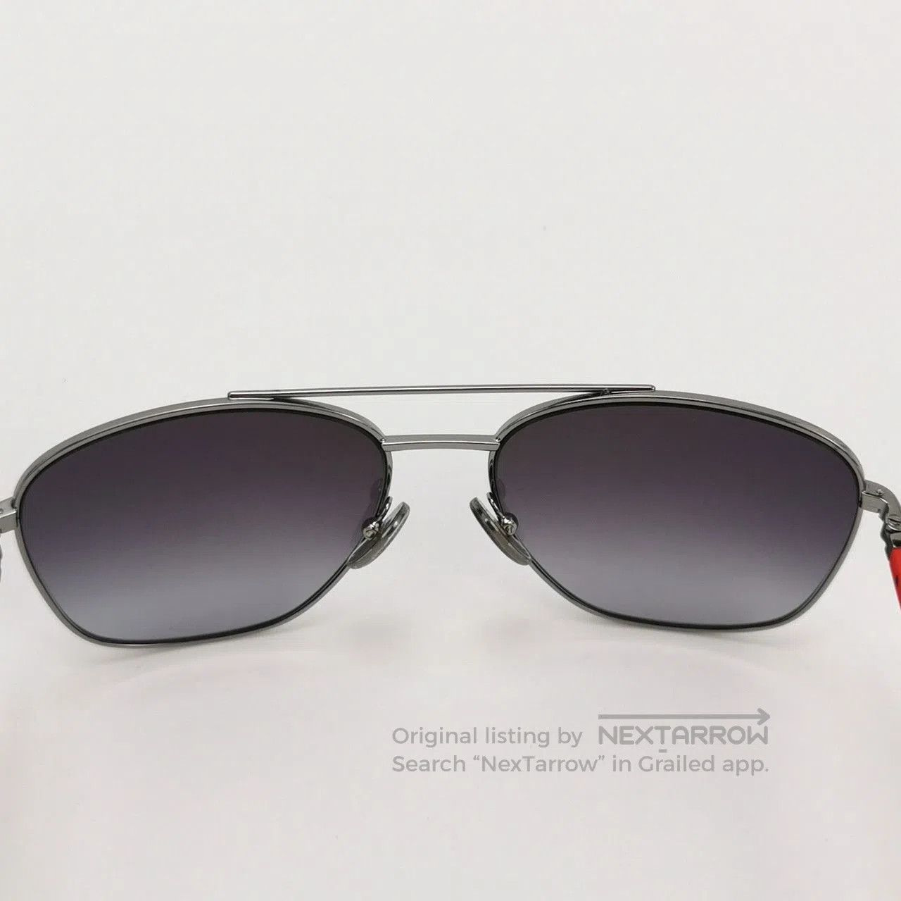 Prada Prada Logo Frame Sunglasses with Side Branding. Size ONE SIZE - 7 Thumbnail