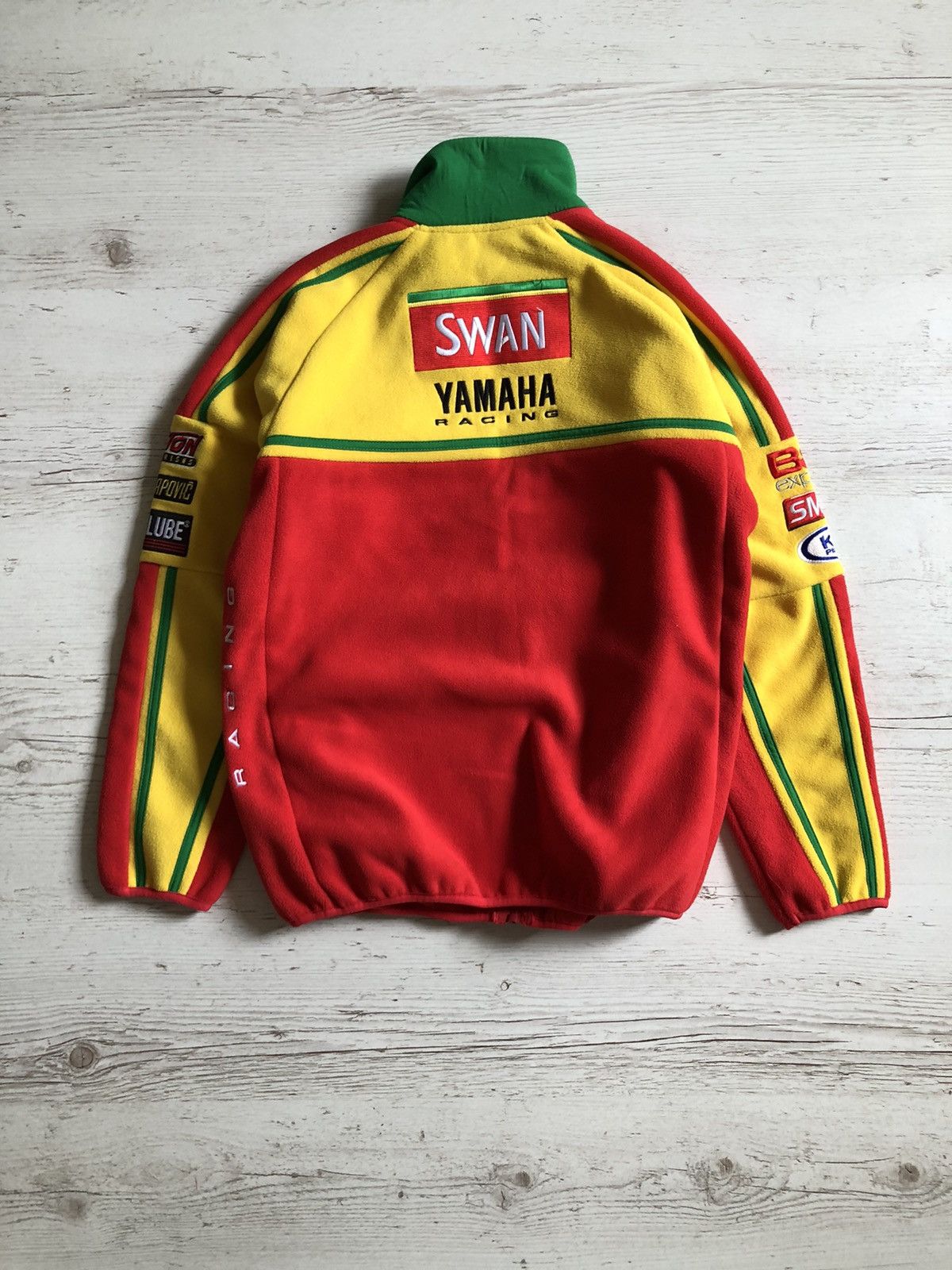 Vintage × Yamaha Yamaha racing swan fleece jacket Size US S / EU 44-46 / 1 - 6 Thumbnail