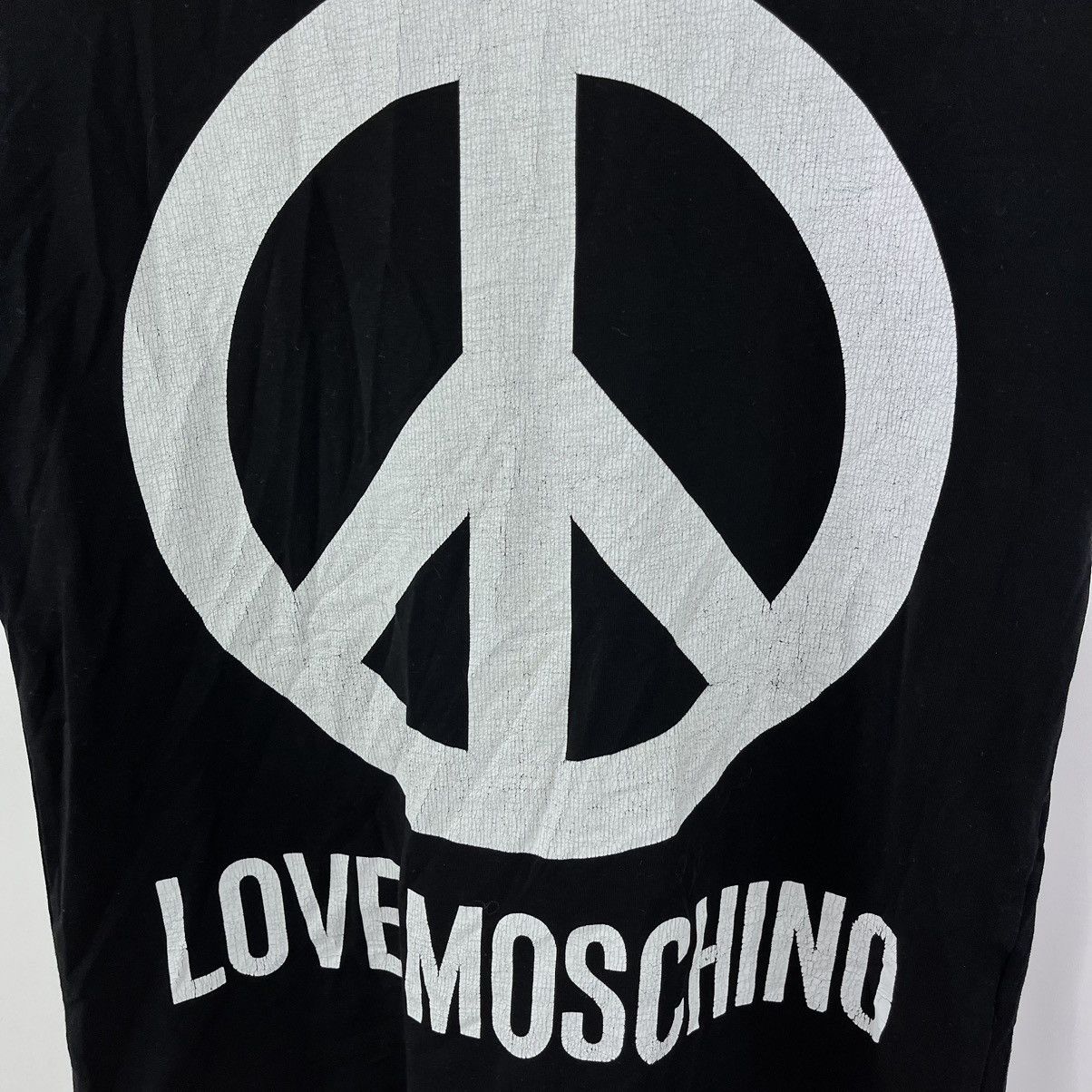 Japanese Brand Love Moschino T-Shirt Big Logo Black Size S Size US S / EU 44-46 / 1 - 5 Thumbnail