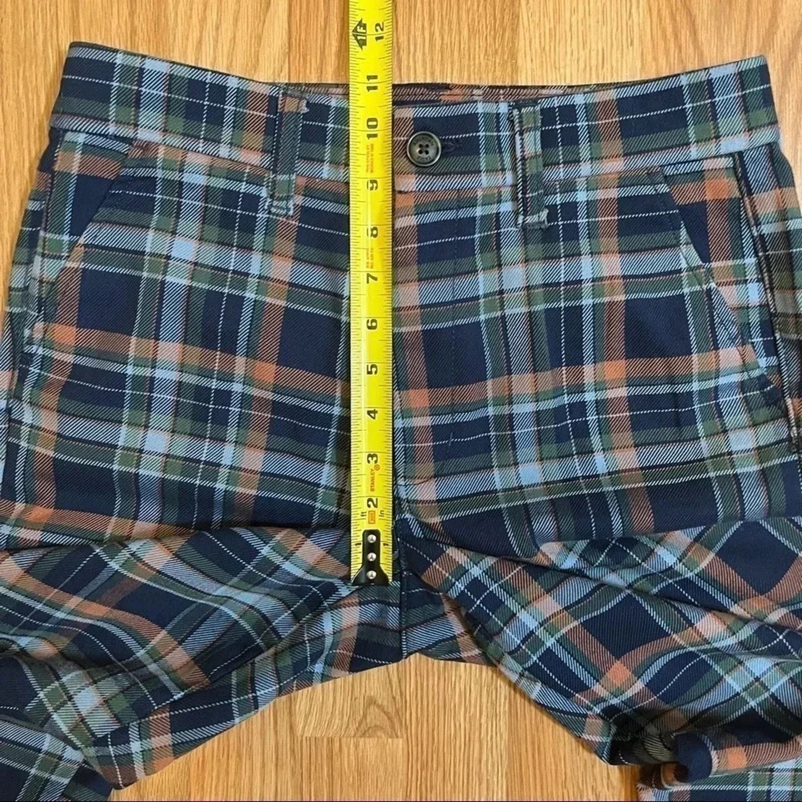 American Eagle Outfitters American Eagle Super High Rise Skinny Trousers Sz 6 Plaid Size 28" / US 6 / IT 42 - 10 Thumbnail