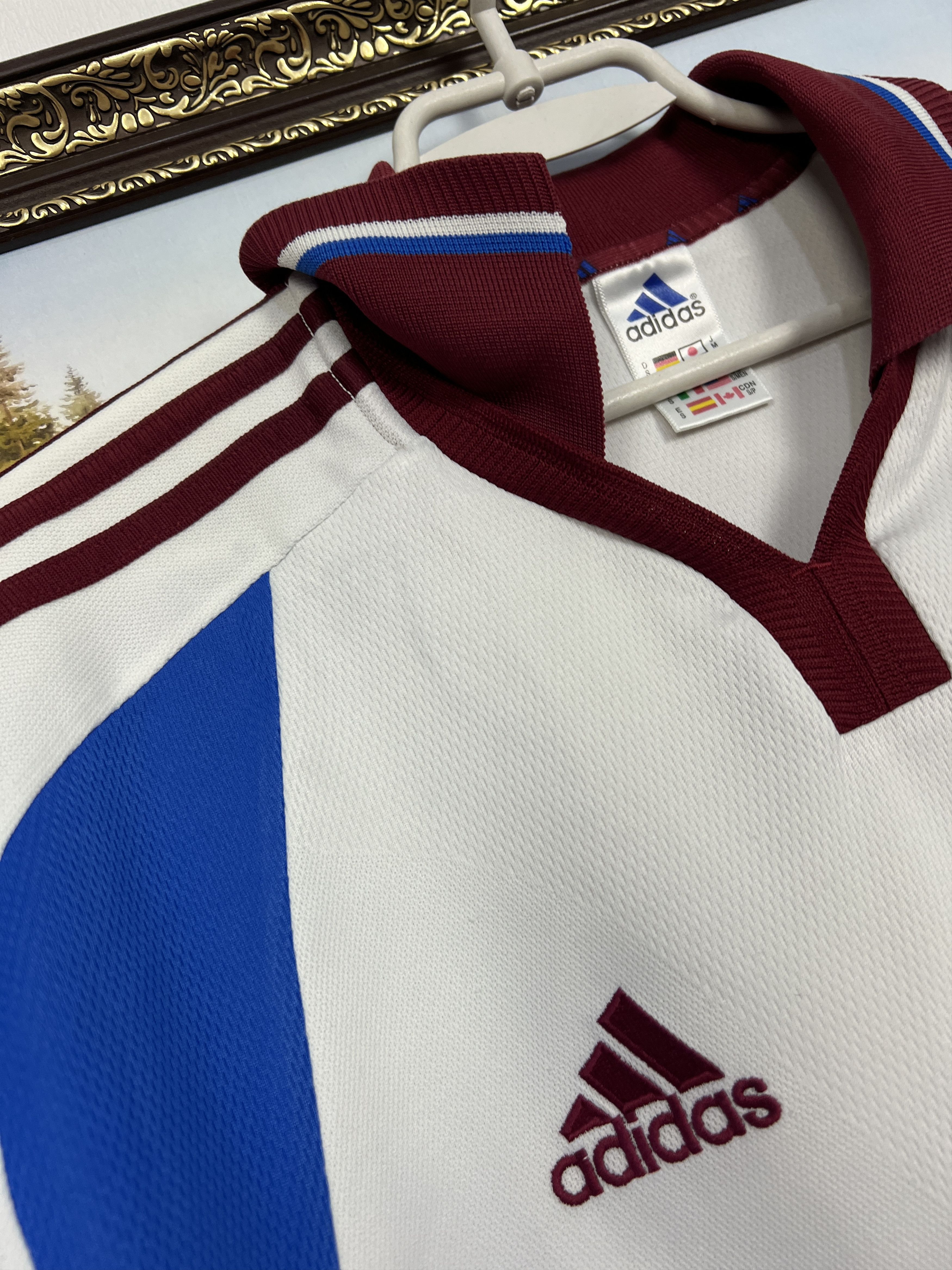 Adidas Servette Away football shirt 2000 Soccer Adidas Jersey Size US S / EU 44-46 / 1 - 7 Thumbnail