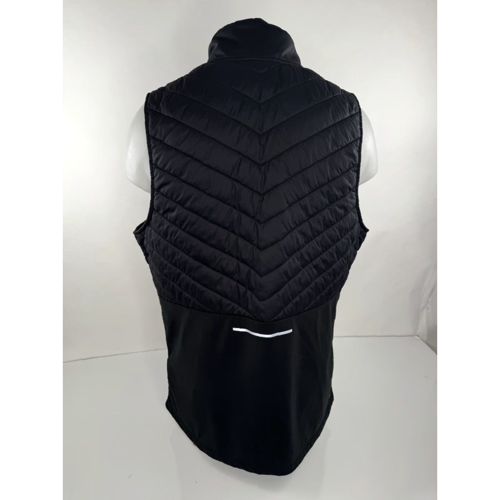 Nike NIKE AEROLAYER Running Mens Zip Quilted L Vest - EXCELLENT Shirt Vest Mens L Black Size US L / EU 52-54 / 3 - 3 Thumbnail