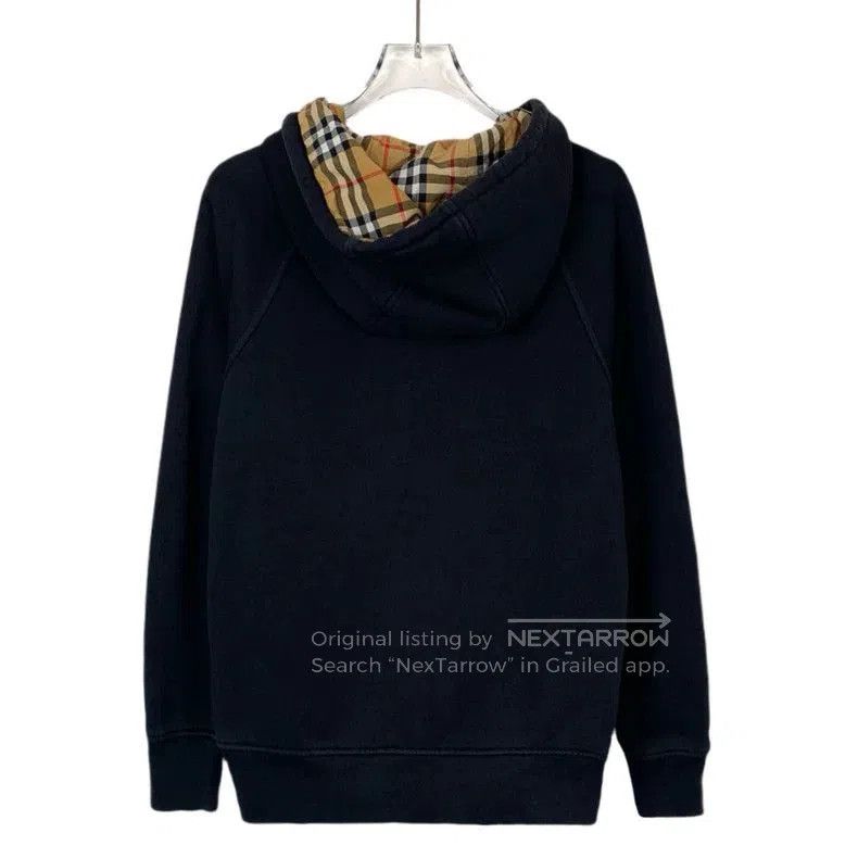 Burberry Burberrybbr Burberry black Warhorse embroidered hoodie. Size US S / EU 44-46 / 1 - 2 Thumbnail