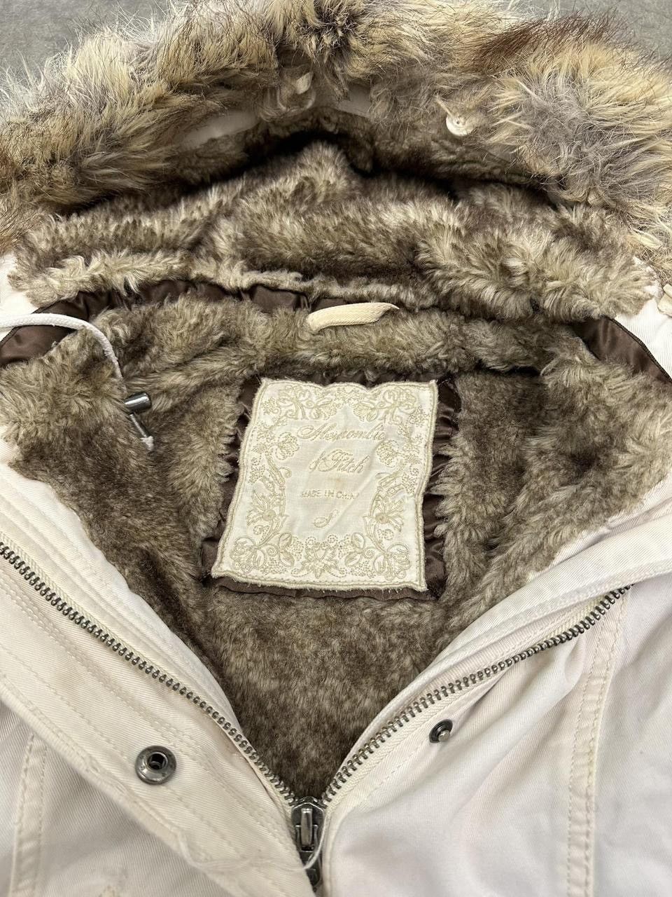 Abercrombie & Fitch GRAIL Abercrombie Cream Fur Lined Hoodie Size Small Size US S / EU 44-46 / 1 - 8 Thumbnail