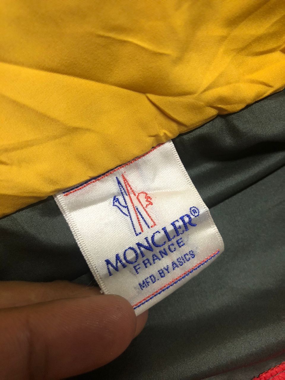 Vintage Moncler x Asics Polyester Overalls Waist Strength