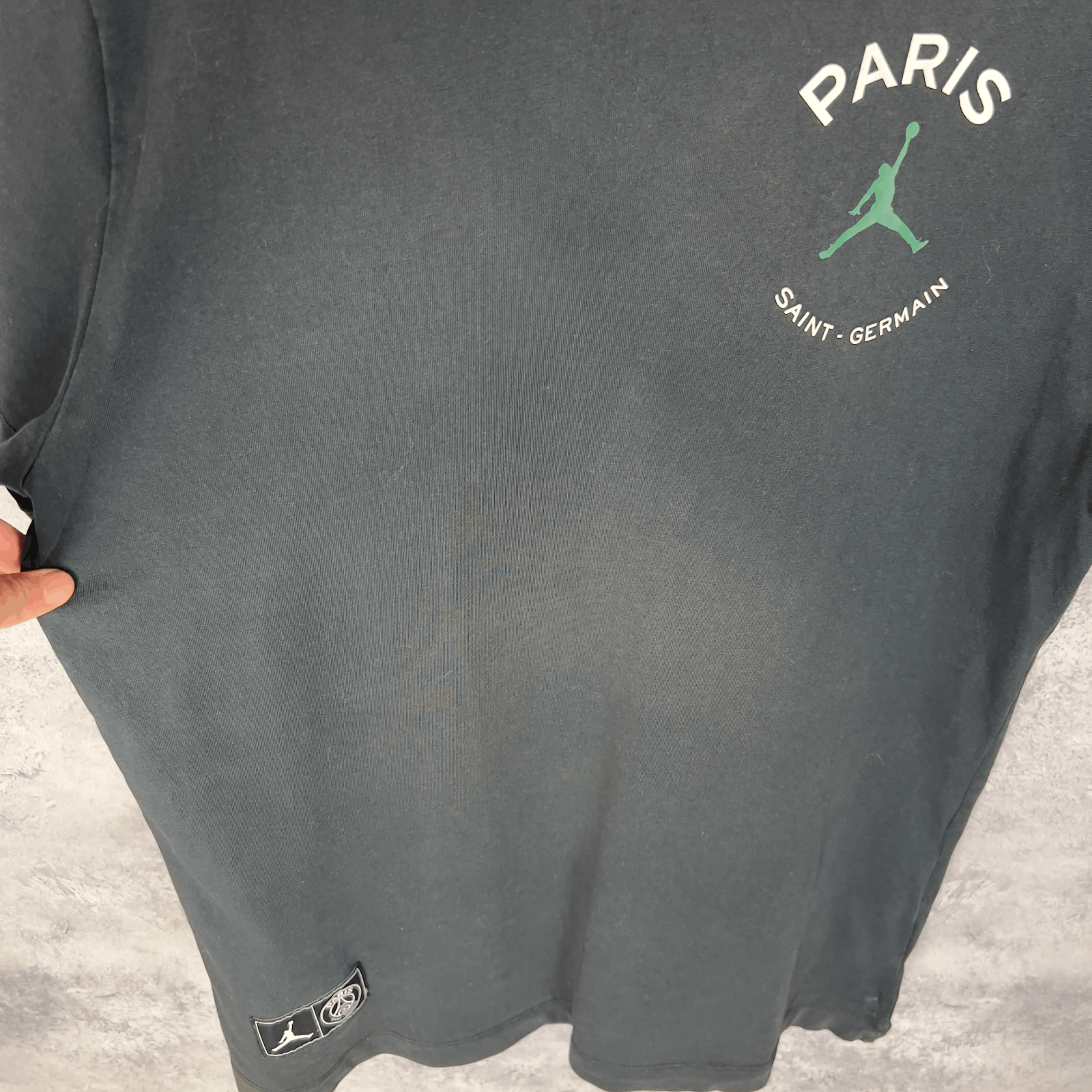 Jordan Brand Jordan Paris Saint Germain Tee Men's Size L Black ` Size US L / EU 52-54 / 3 - 7 Thumbnail