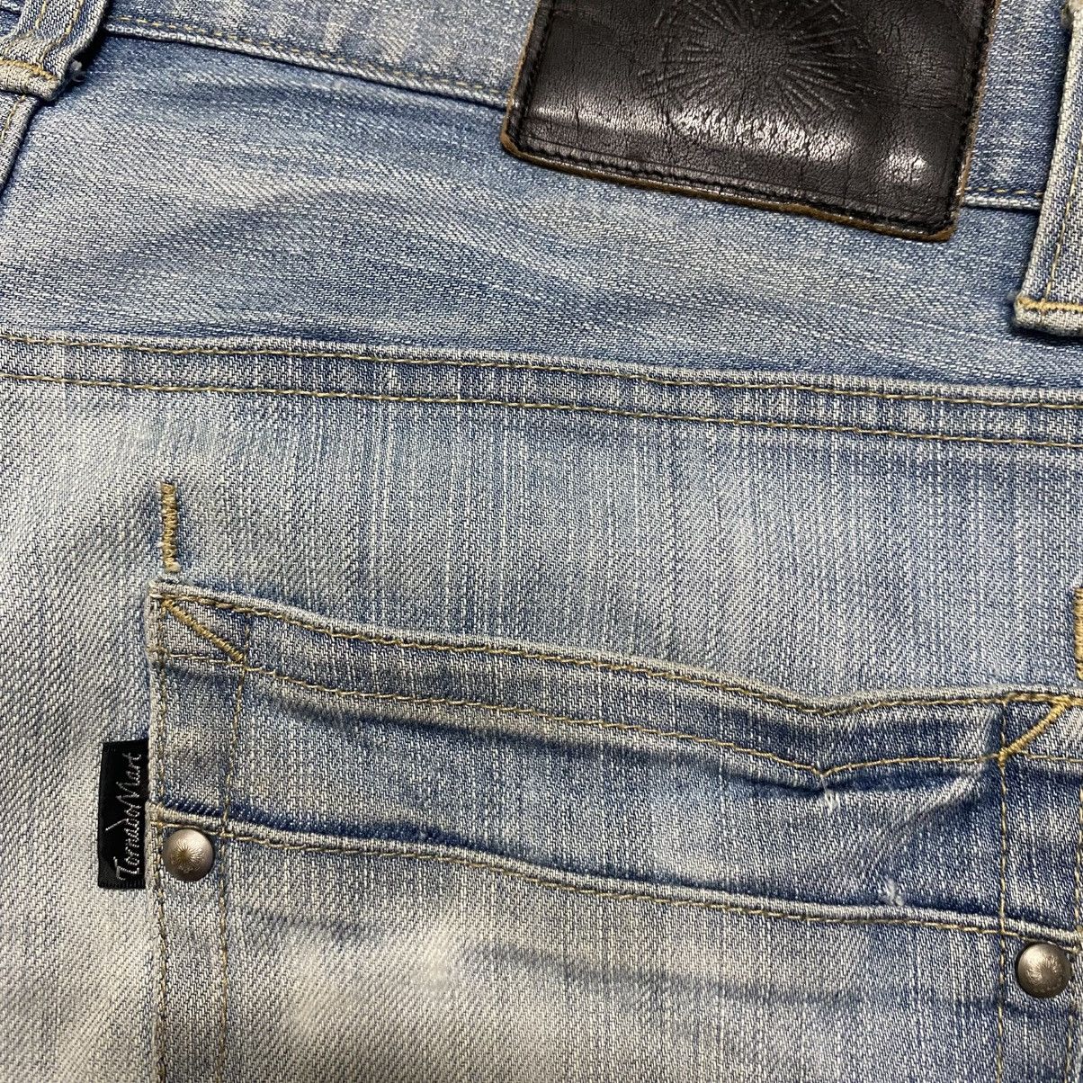 Tornado Mart Tornado Mart Crash Denim Distressed Jeans Size US 30 / EU 46 - 18 Thumbnail