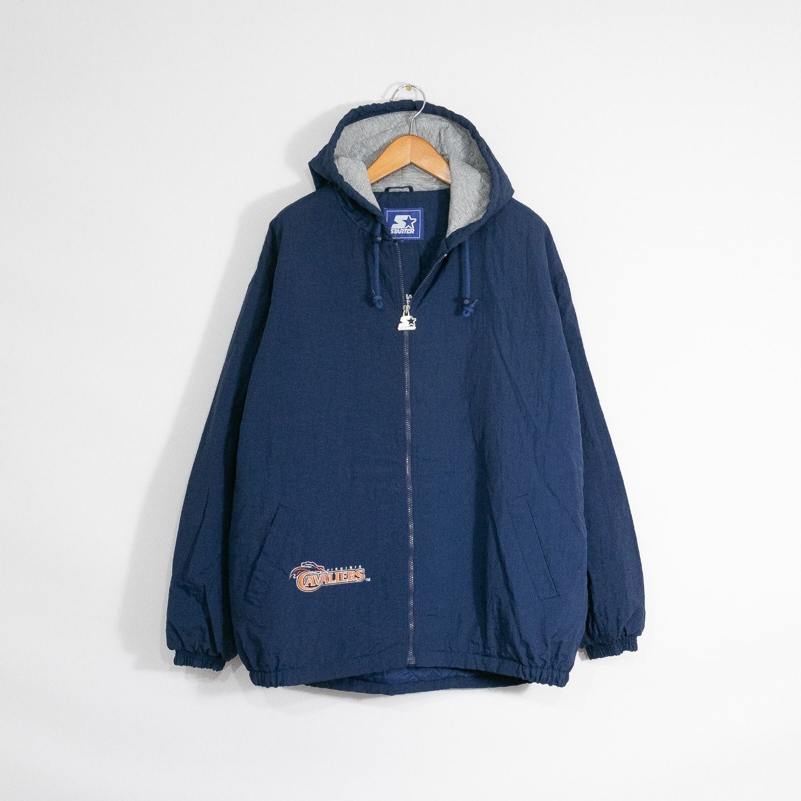 Starter × Vintage Vintage University of Virginia Starter Jacket Mens XL Parka Size US XL / EU 56 / 4 - 6 Thumbnail