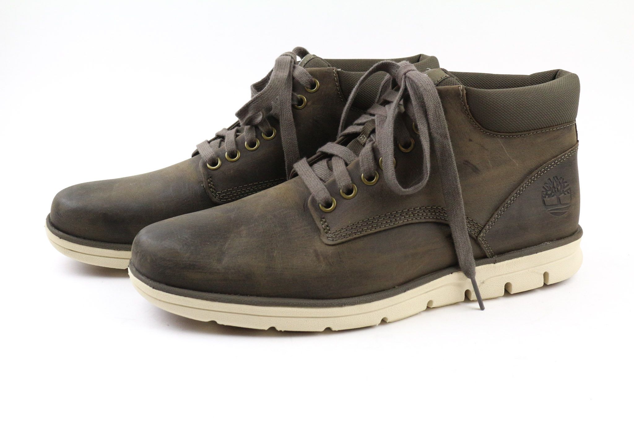 Timberland A2N3R UK8 Brown Leather ReBOTL SensorFlex 79594 Size US 8.5 / EU 41-42 - 2 Thumbnail