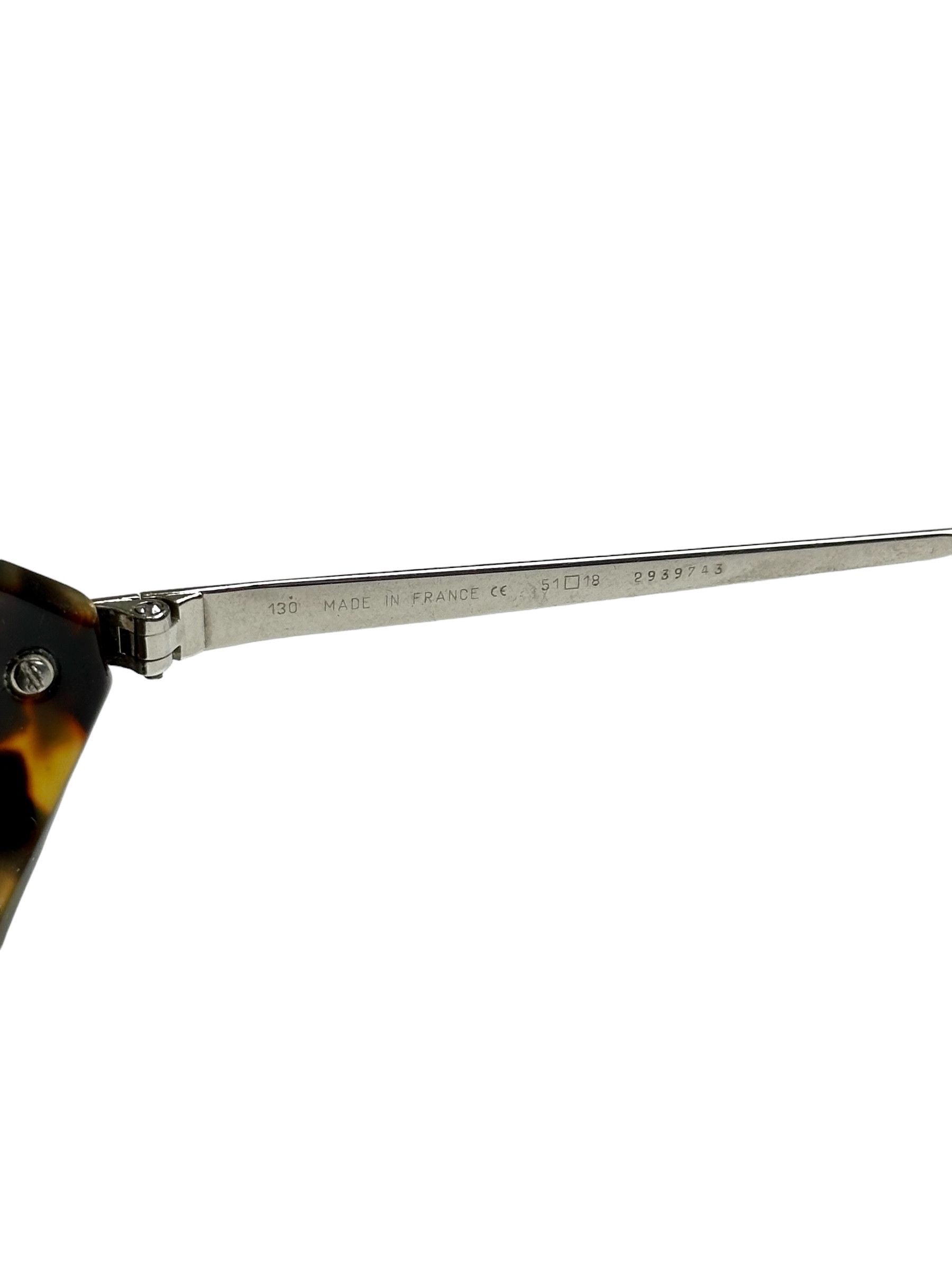 Cartier Cartier Slim Steel Oval Sunglasses Size ONE SIZE - 7 Thumbnail
