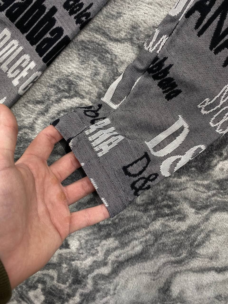 Dolce & Gabbana Dolce Gabbana Long Sleeve Big Monogram Logo Men L Gray Size US L / EU 52-54 / 3 - 4 Thumbnail