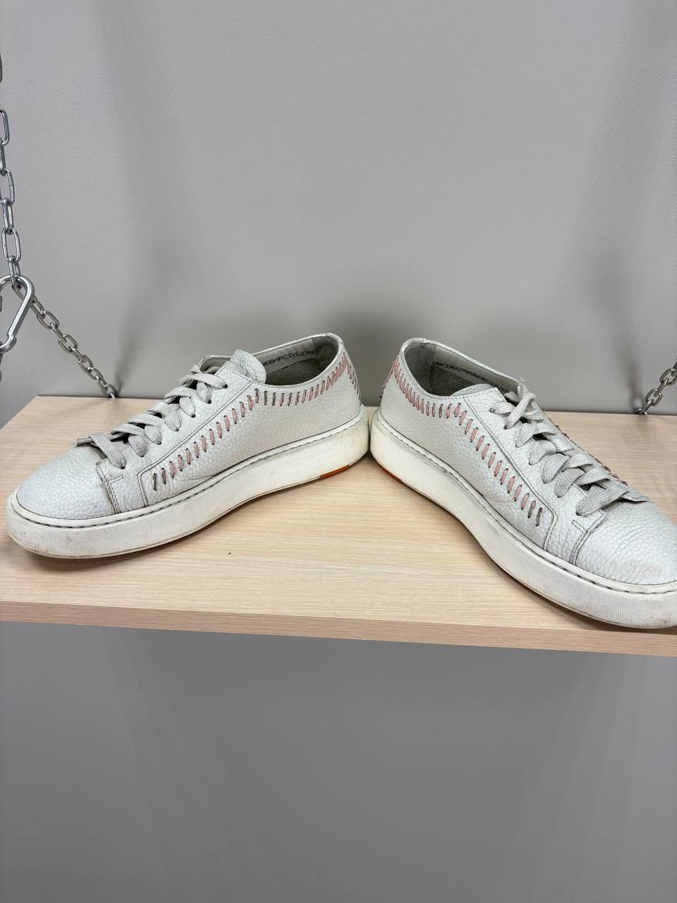 Designer × Santoni Womens sneakers Santoni Size 38 Color White Size US 8 / IT 38 - 12 Thumbnail