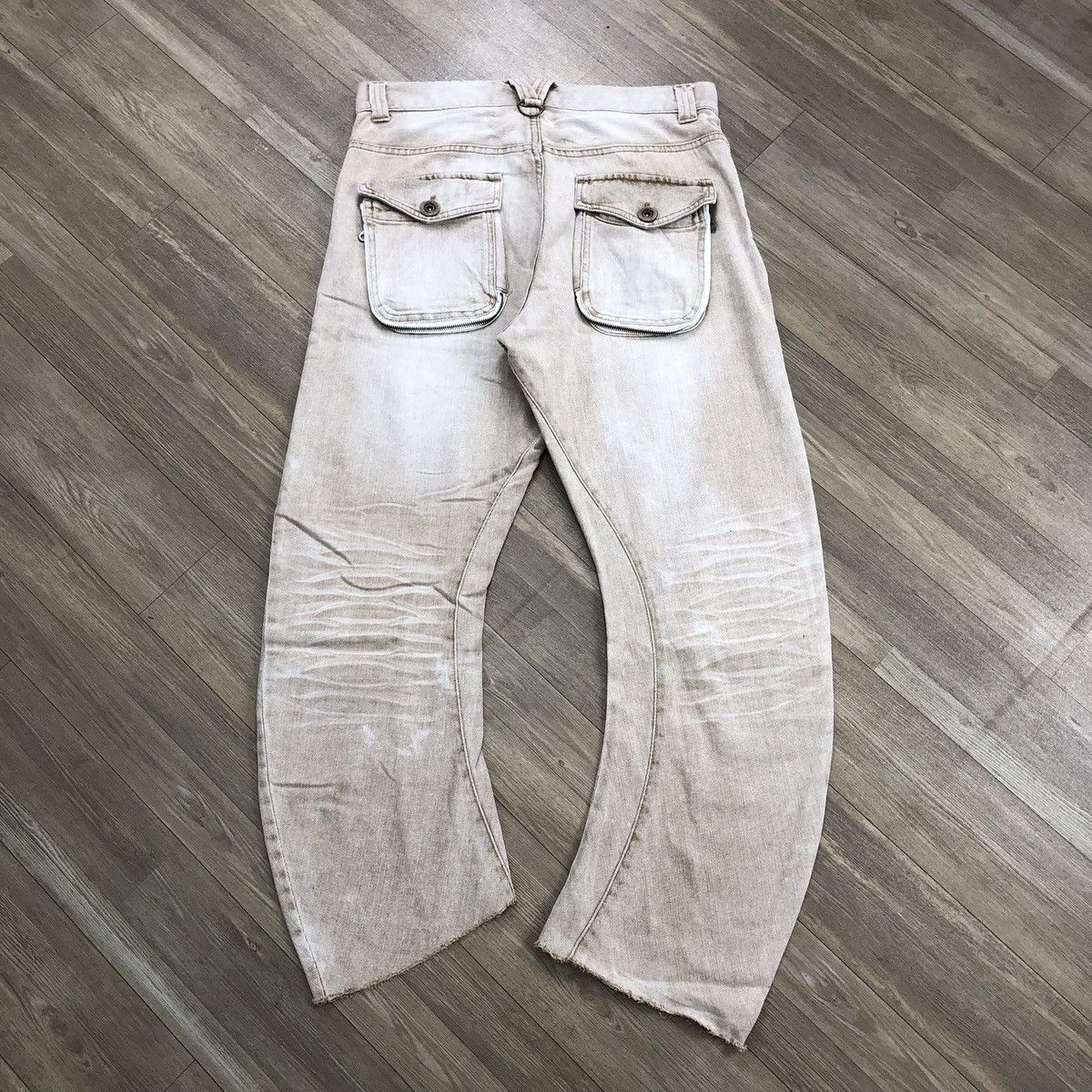 PPFM Vintage PPFM J Cut Off Distressed Punk Lgb Style Jeans Y2K Size US 32 / EU 48 - 17 Thumbnail