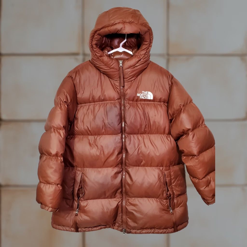 The North Face The North Face Women’s Nuptse 700 Down Puffer Jacket XXL Brown Hooded Size XXL / US 16-18 / IT 52-54 - 1 Thumbnail