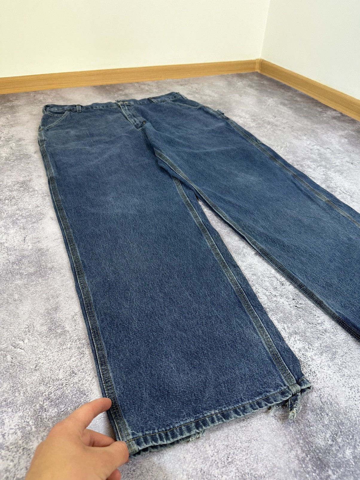 Carhartt Vintage Carhartt USA Cargo Carpenter Baggy Work Pants Jeans Size US 40 / EU 56 - 10 Thumbnail