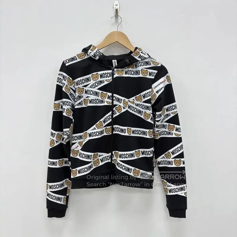Moschino Moschino Black Cotton Women's Cardigan XS . Size XS / US 0-2 / IT 36-38 - 1 Thumbnail