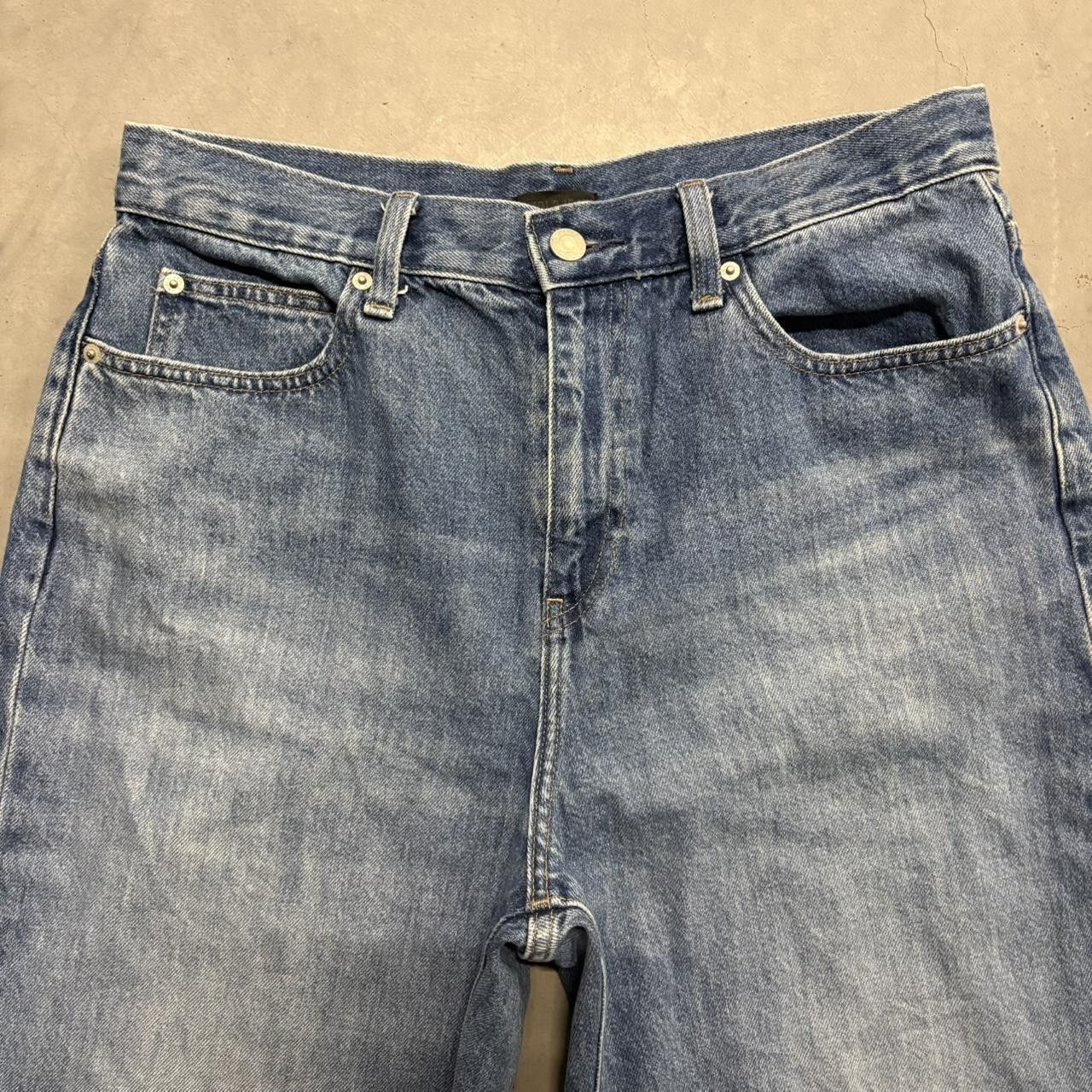 Vintage Crazy Vintage Y2K/2000s Super Baggy Streetwear Skater Style Medium Wash Denim Jeans! Size US 30 / EU 46 - 4 Thumbnail