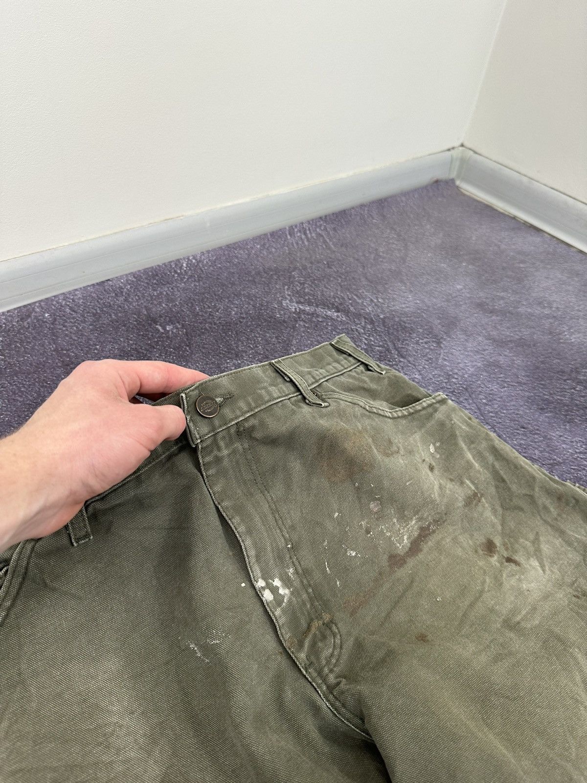 Dickies Vintage Dickies Distressed Opium USA Baggy Cargo Work Pants Size US 36 / EU 52 - 16 Thumbnail