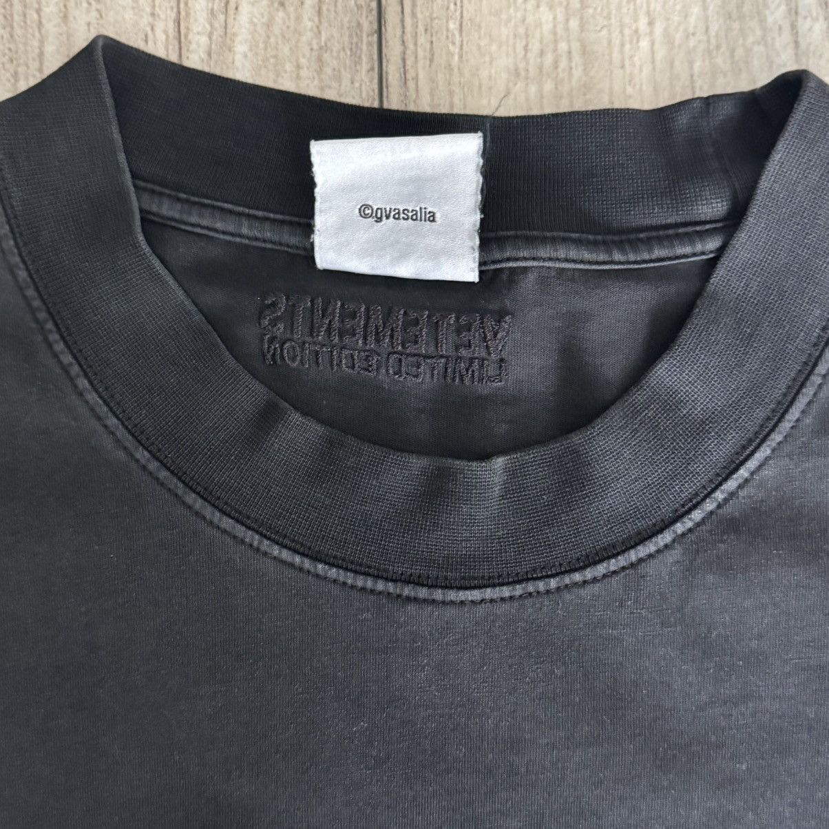 Vetements VETEMENTS LIMITED EDITION logo print t shirt Size US M / EU 48-50 / 2 - 3 Thumbnail