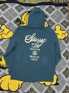 Stussy World Tour Hoodie | Grailed