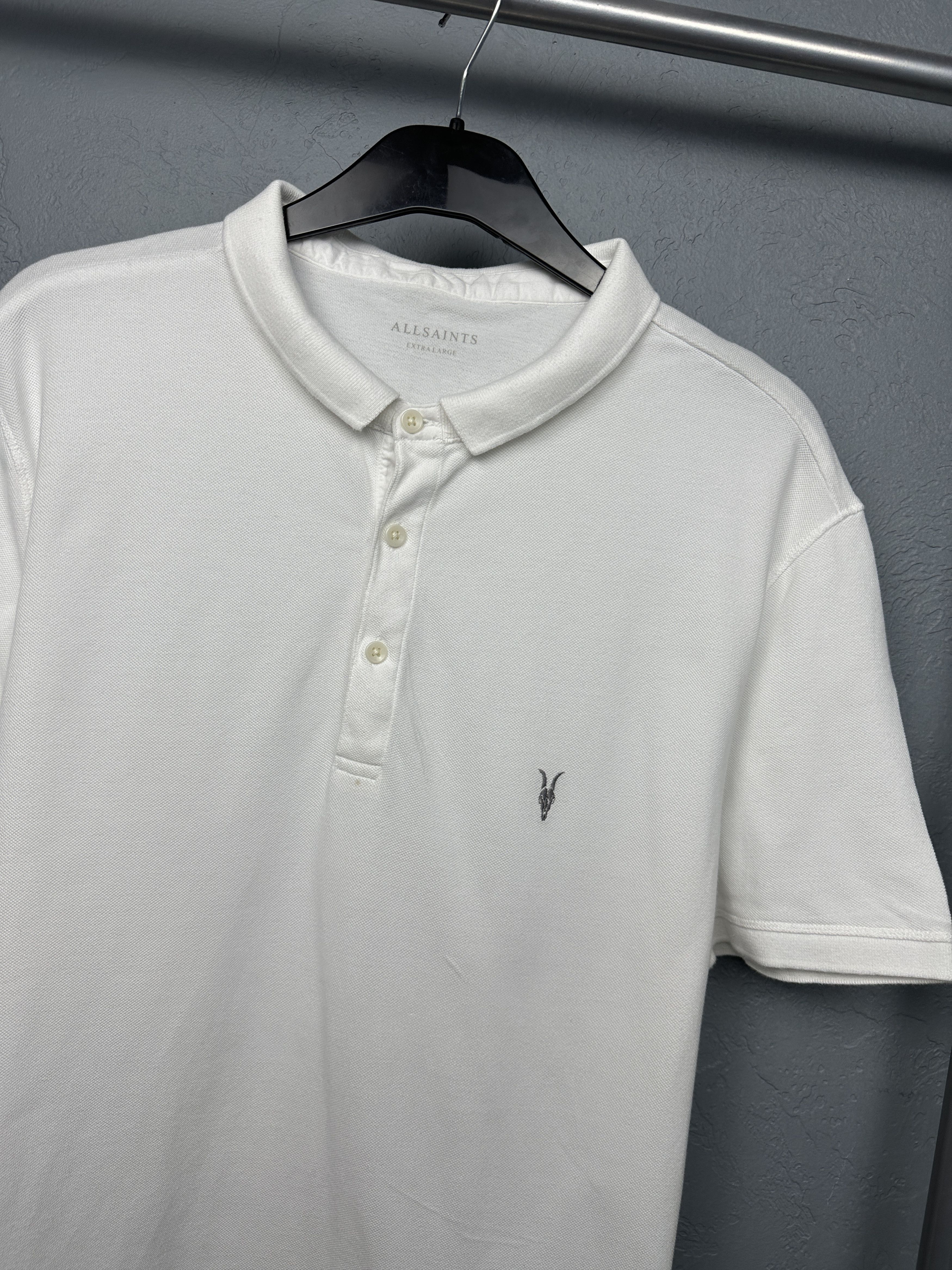 Allsaints Allsaints Form SS Mens Polo Shirt Size US XL / EU 56 / 4 - 2 Thumbnail