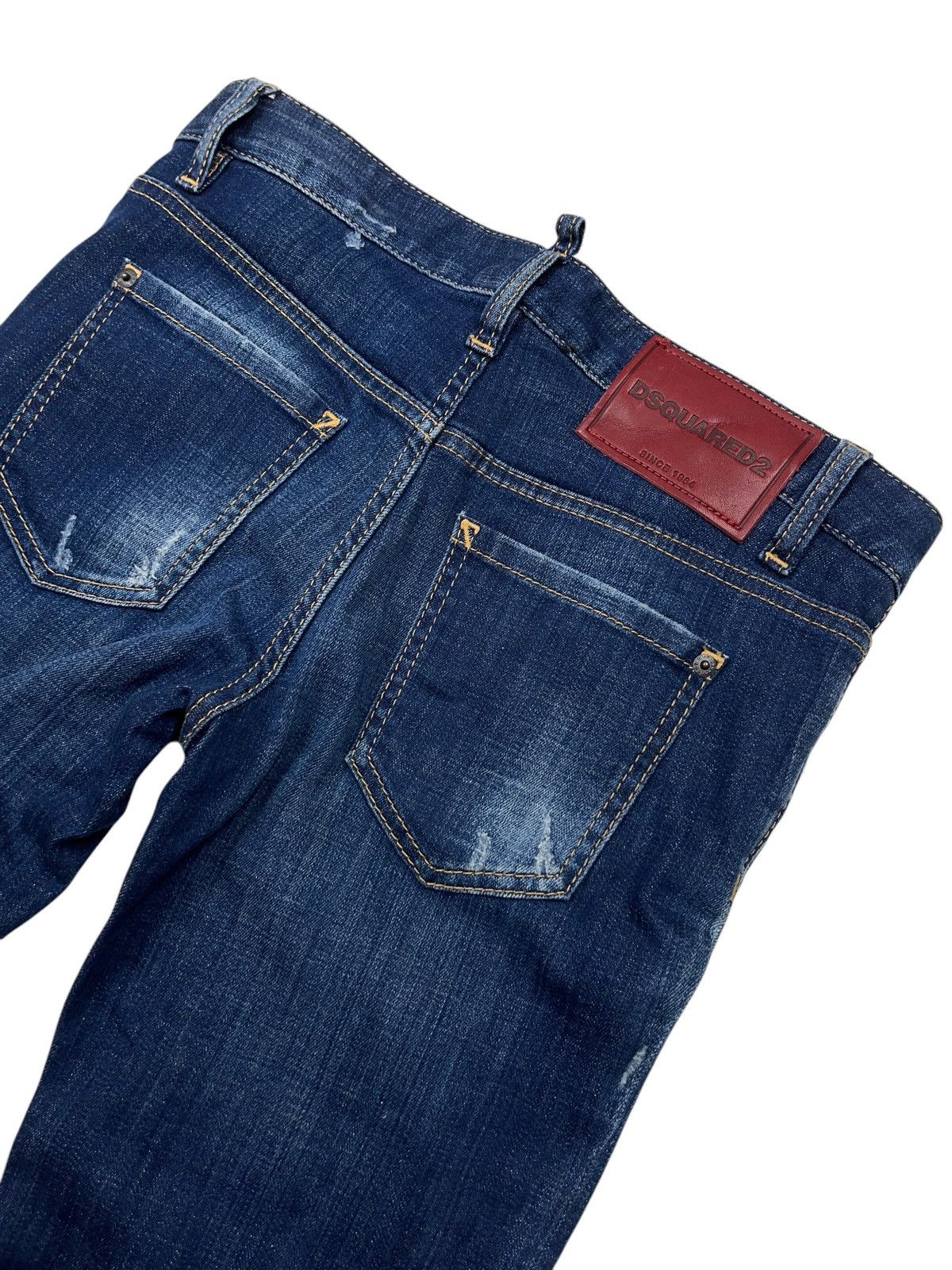 Dsquared2 Dsquared2 Medium Waist Skinny Jeans Distressed Size 27" / US 4 / IT 40 - 16 Thumbnail