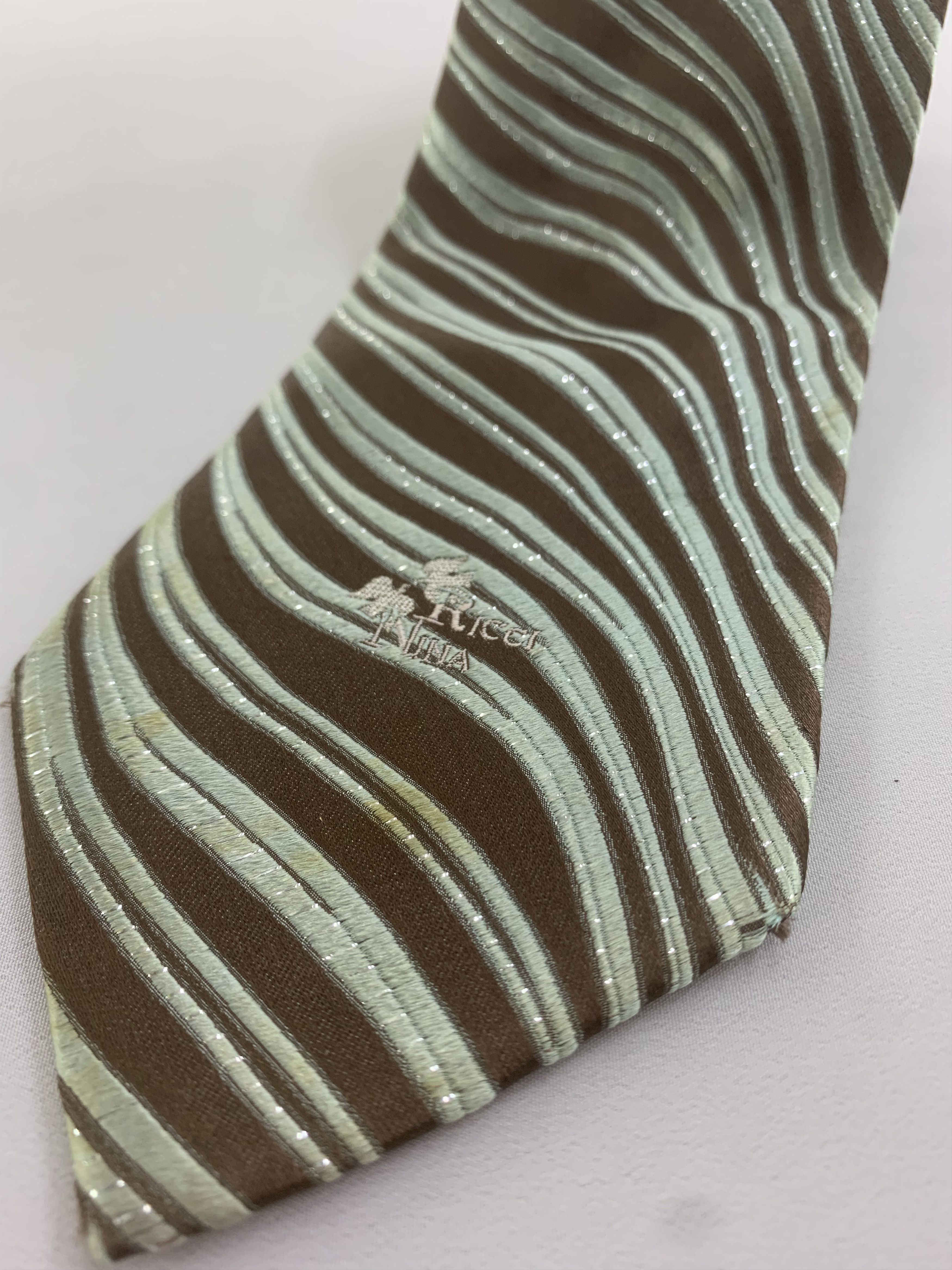 Vintage Nina Ricci silk tie NT1011 Size ONE SIZE - 2 Thumbnail