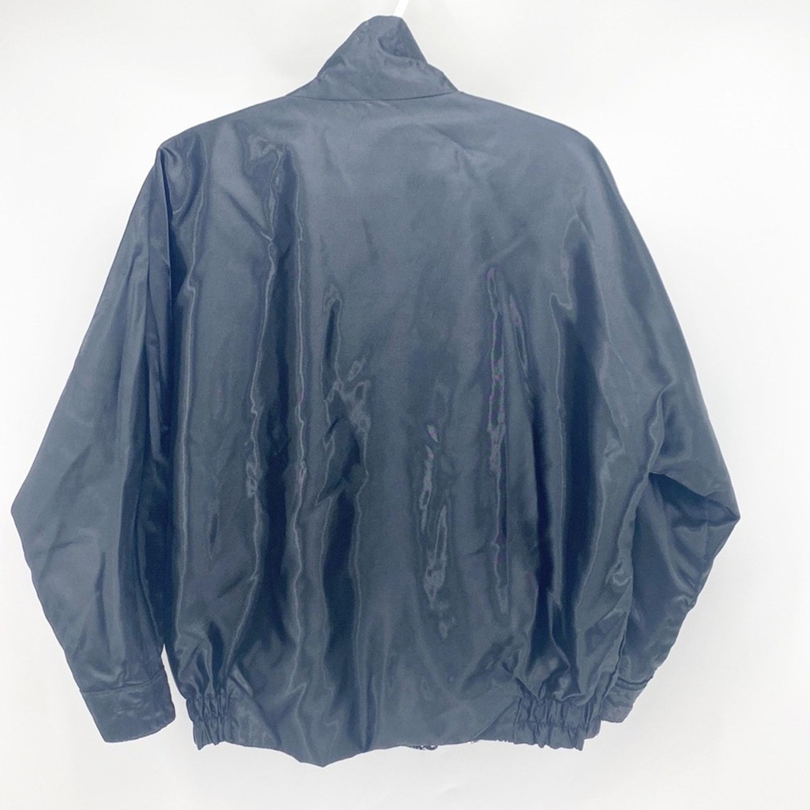 Vintage Vintage 80s 90s Silver metallic Reversible Windbreaker sz L Size L / US 10 / IT 46 - 12 Thumbnail