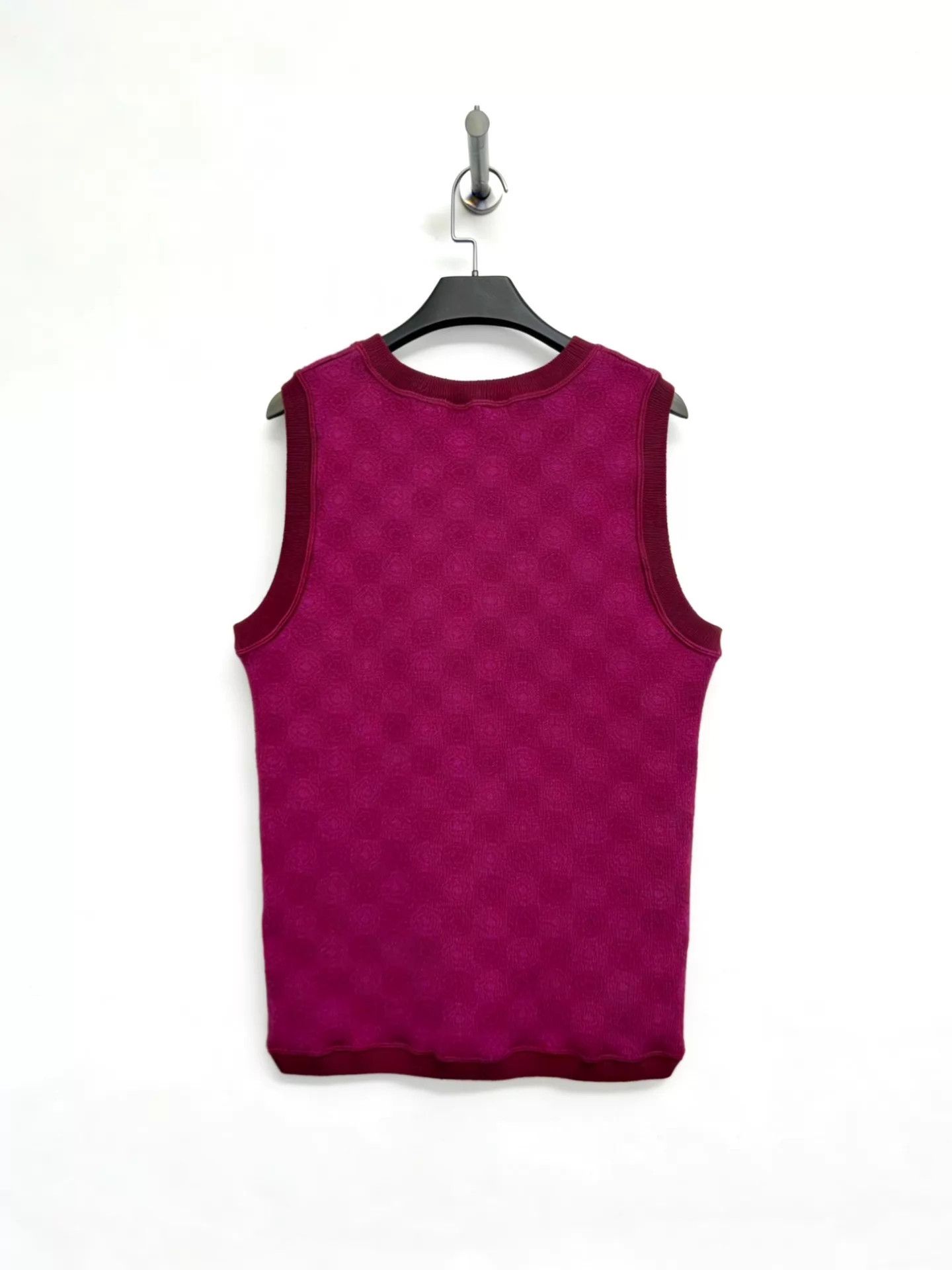 Lemaire LEMAIRE 1990s Wool Subtle Pattern Vest Size 2 Size US M / EU 48-50 / 2 - 2 Thumbnail