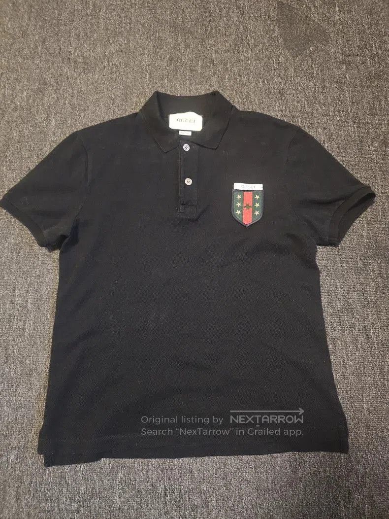 Gucci Gucci Black Polo Shirt Short Sleeve. Size US S / EU 44-46 / 1 - 1 Thumbnail