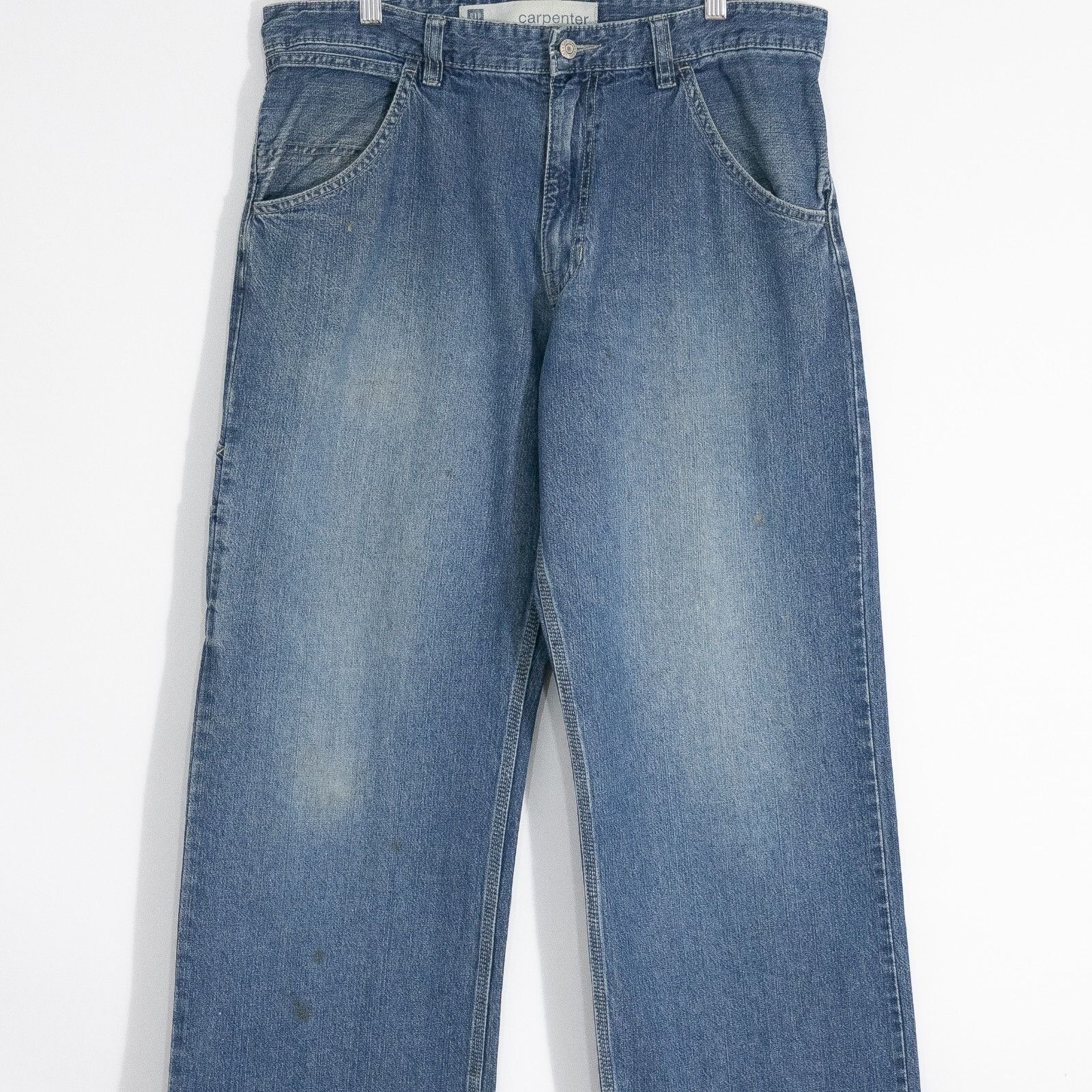 Gap × Vintage Vintage Gap Carpenter Baggy Jeans 34x31 - Distressed Relaxed Size US 34 / EU 50 - 2 Thumbnail