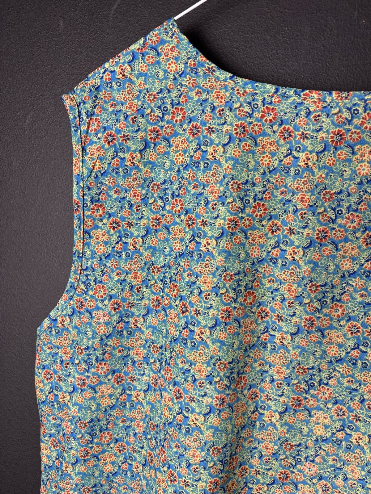 Vintage 1980s Lounge Dress Ugly Vintage Night Gown Zip Up Slip 70s Size ONE SIZE - 4 Thumbnail