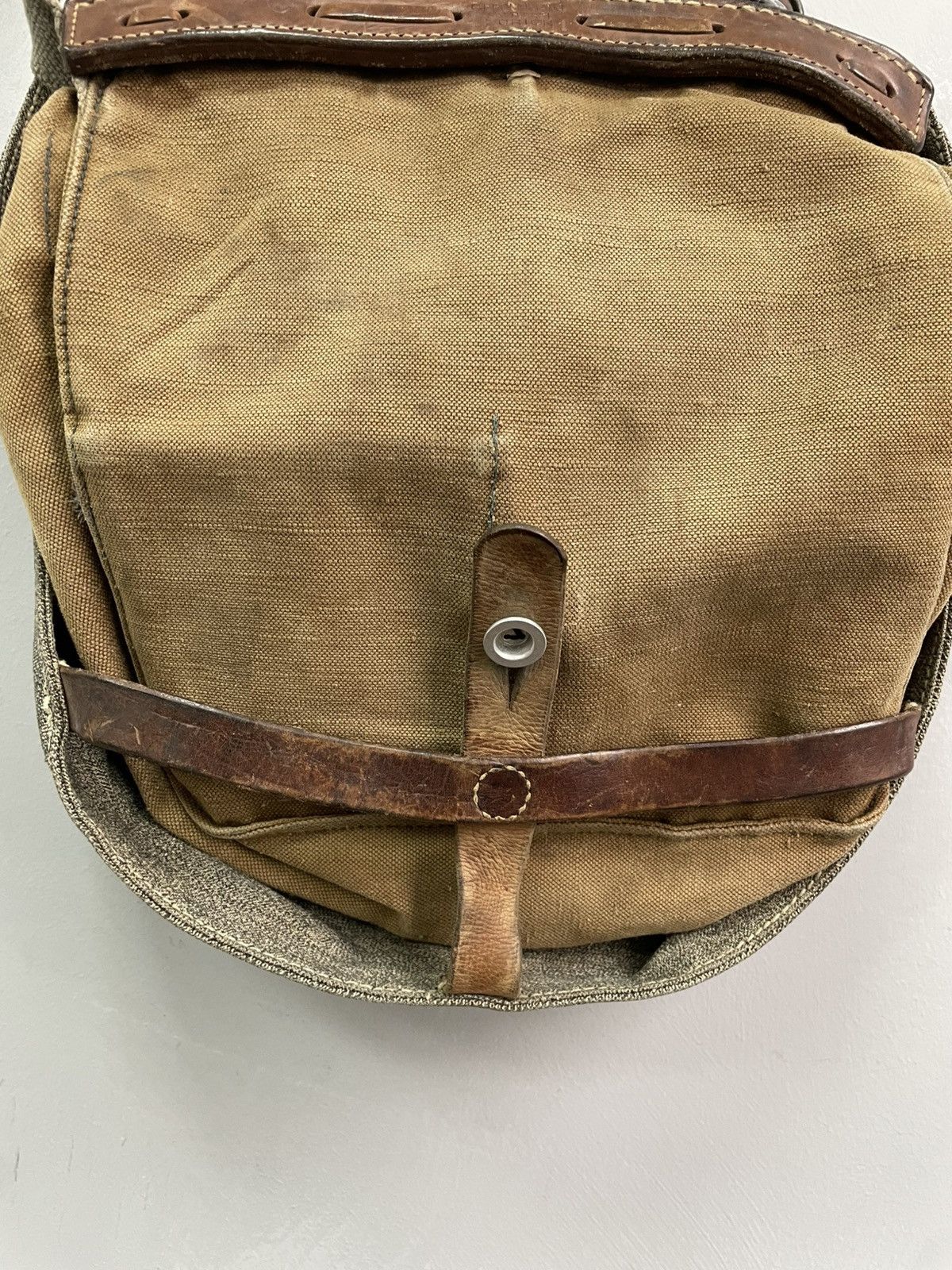 Japanese Brand × Vintage VINTAGE JAPAN 70s SWISS MILITARY MESSENGER BAG HEAVY Size ONE SIZE - 5 Thumbnail
