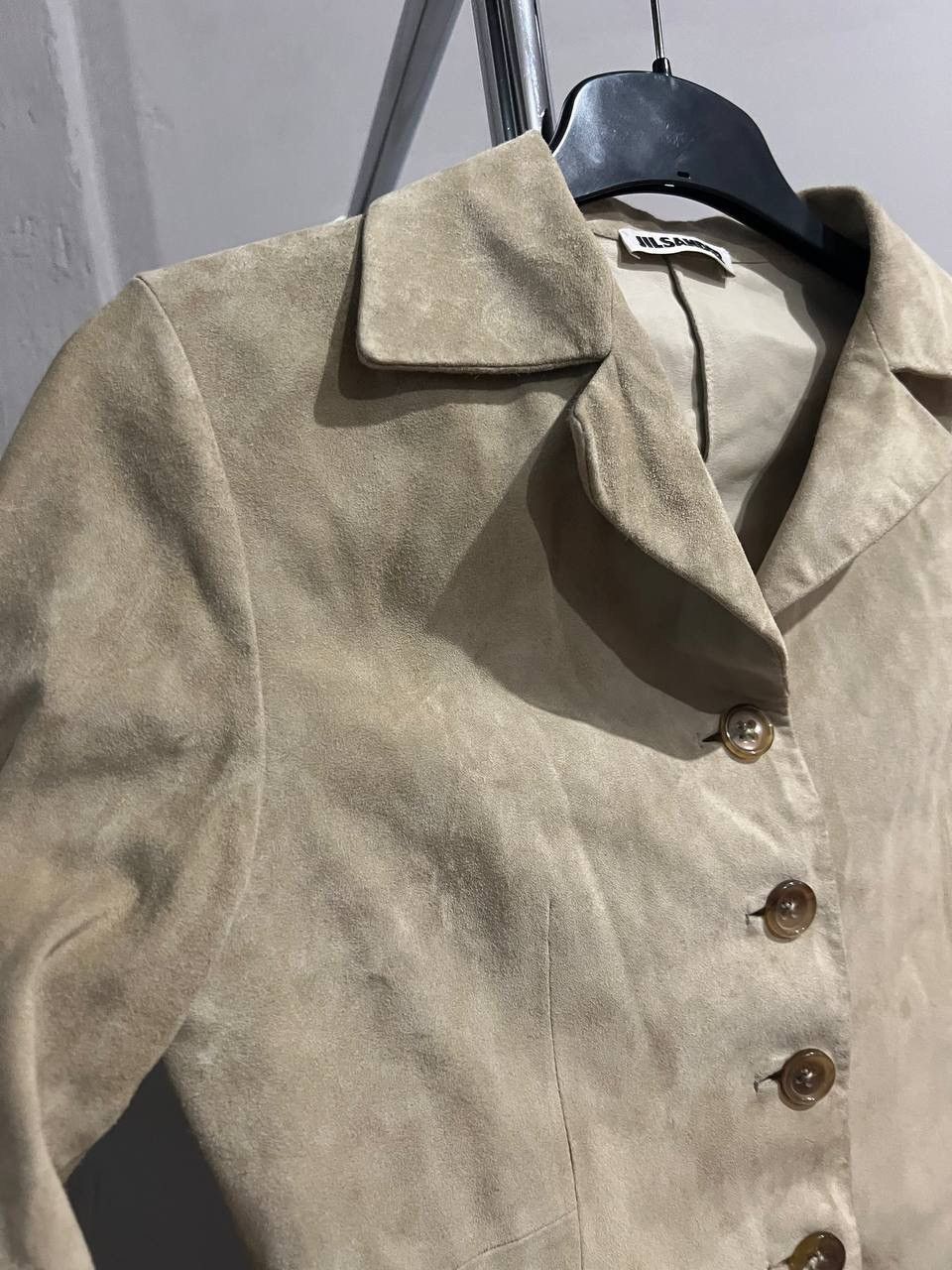 Jil Sander JIL SANDER RARE VINTAGE ARCHIVAL LEATHER BUTTON BLAZERJACKET Size XS / US 0-2 / IT 36-38 - 14 Thumbnail